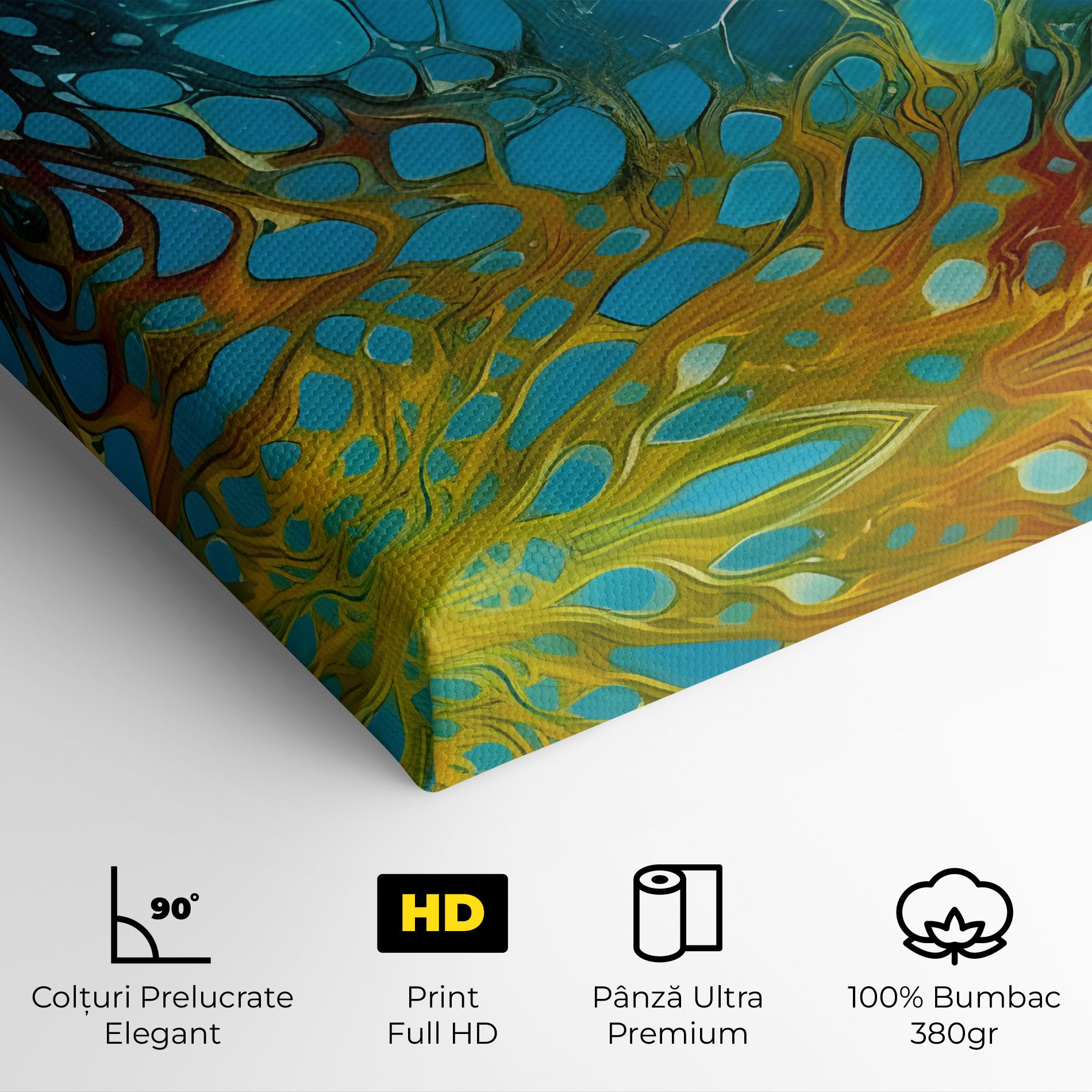 Yellow Green Ocean mockup 4