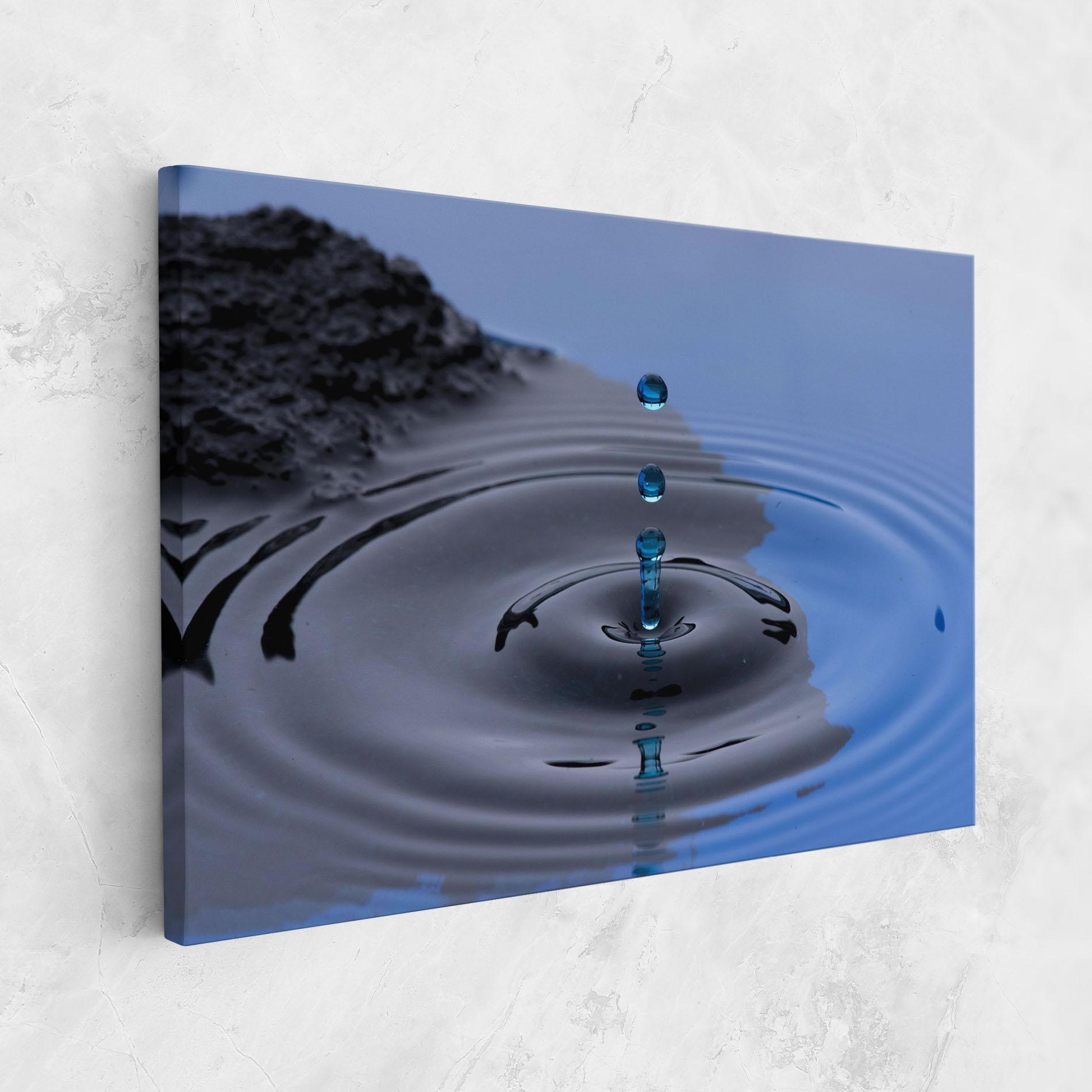 Tablou Canvas Frozen Drops mockup 1