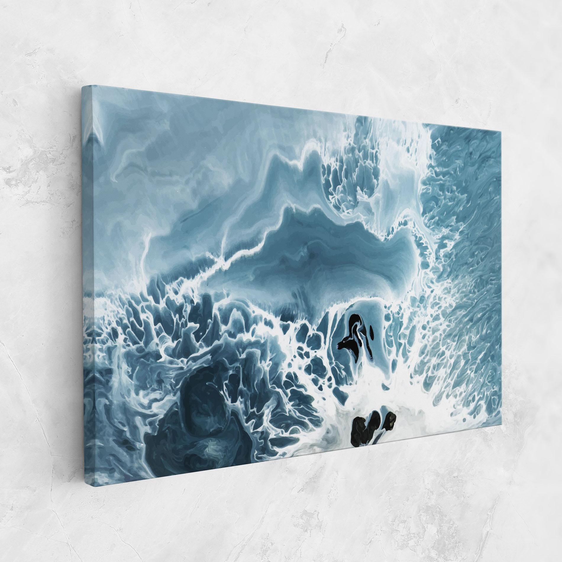 Tablou Canvas Light Blue Ocean mockup 1