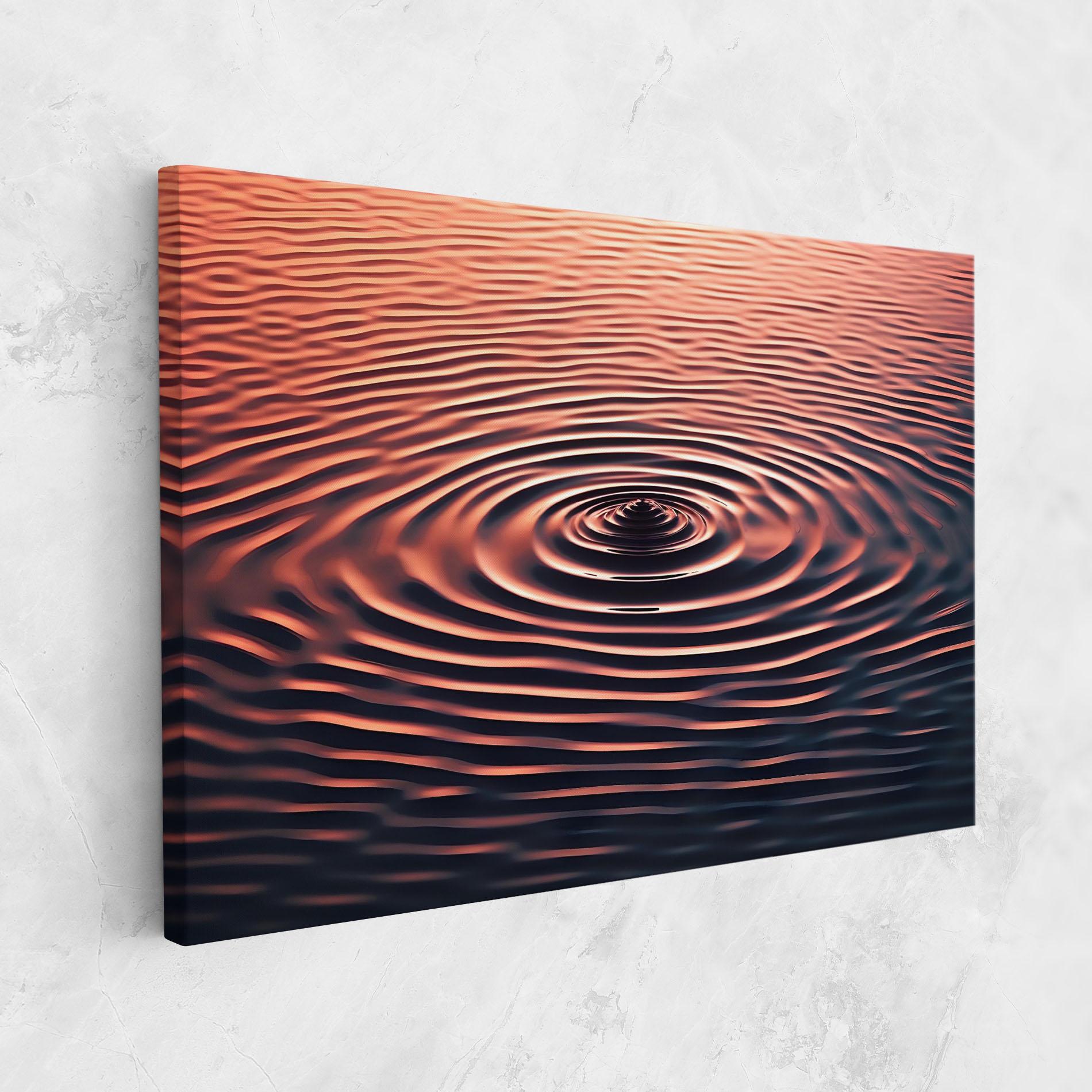 Tablou Canvas Red Blue Water mockup 1