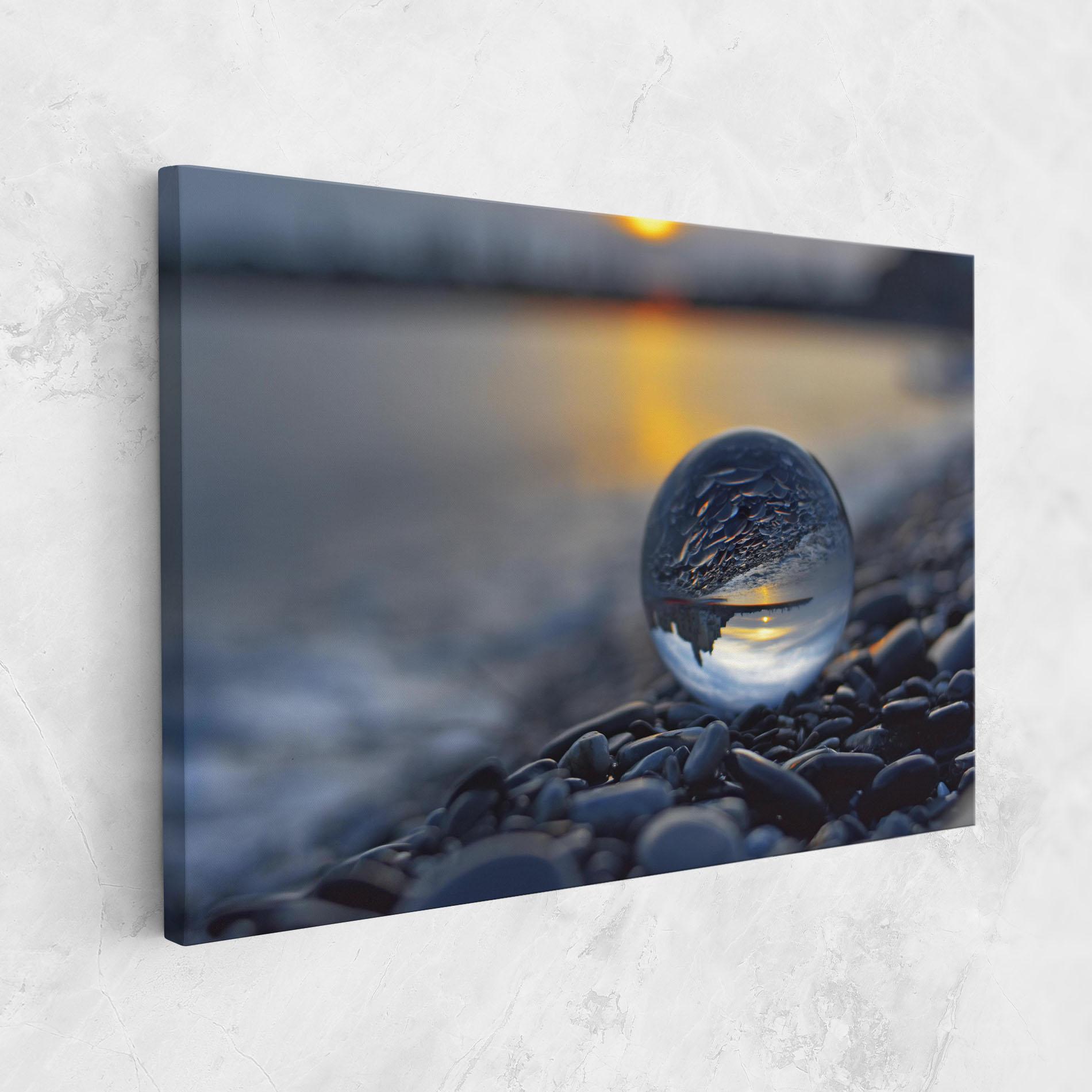 Tablou Canvas Sunset Lensball mockup 1