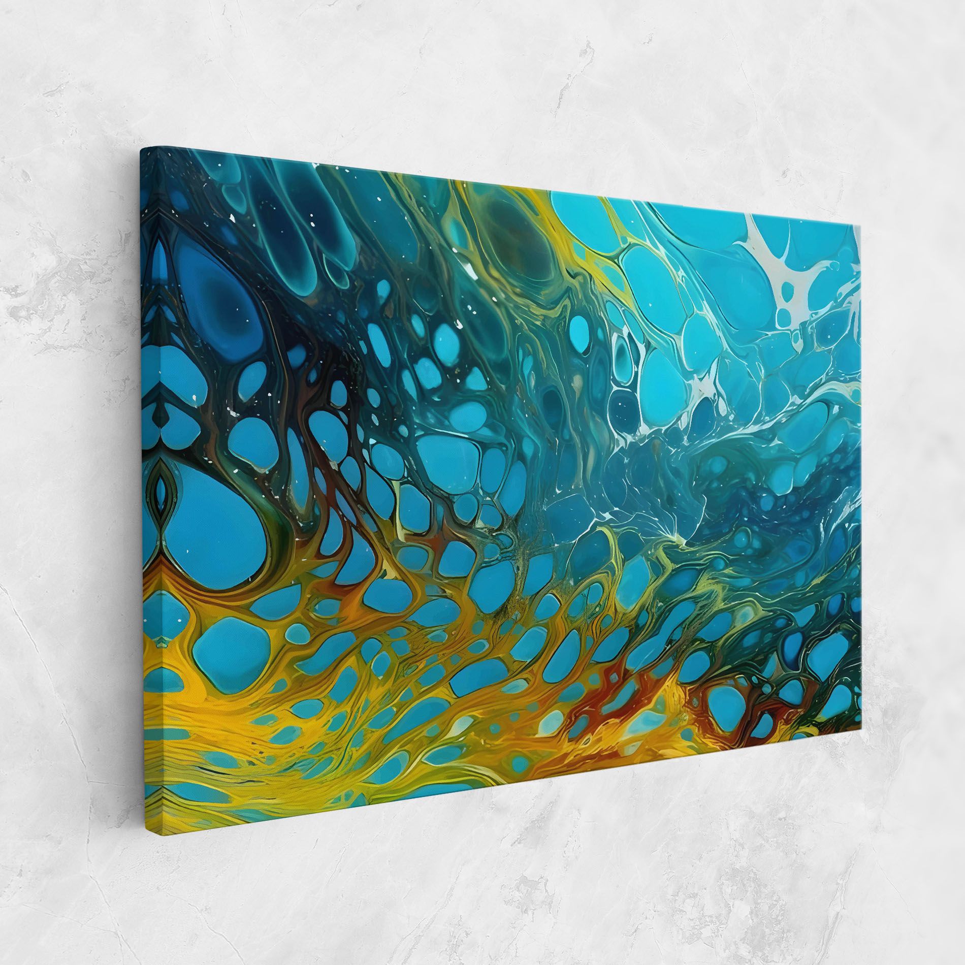 Yellow Green Ocean mockup 1