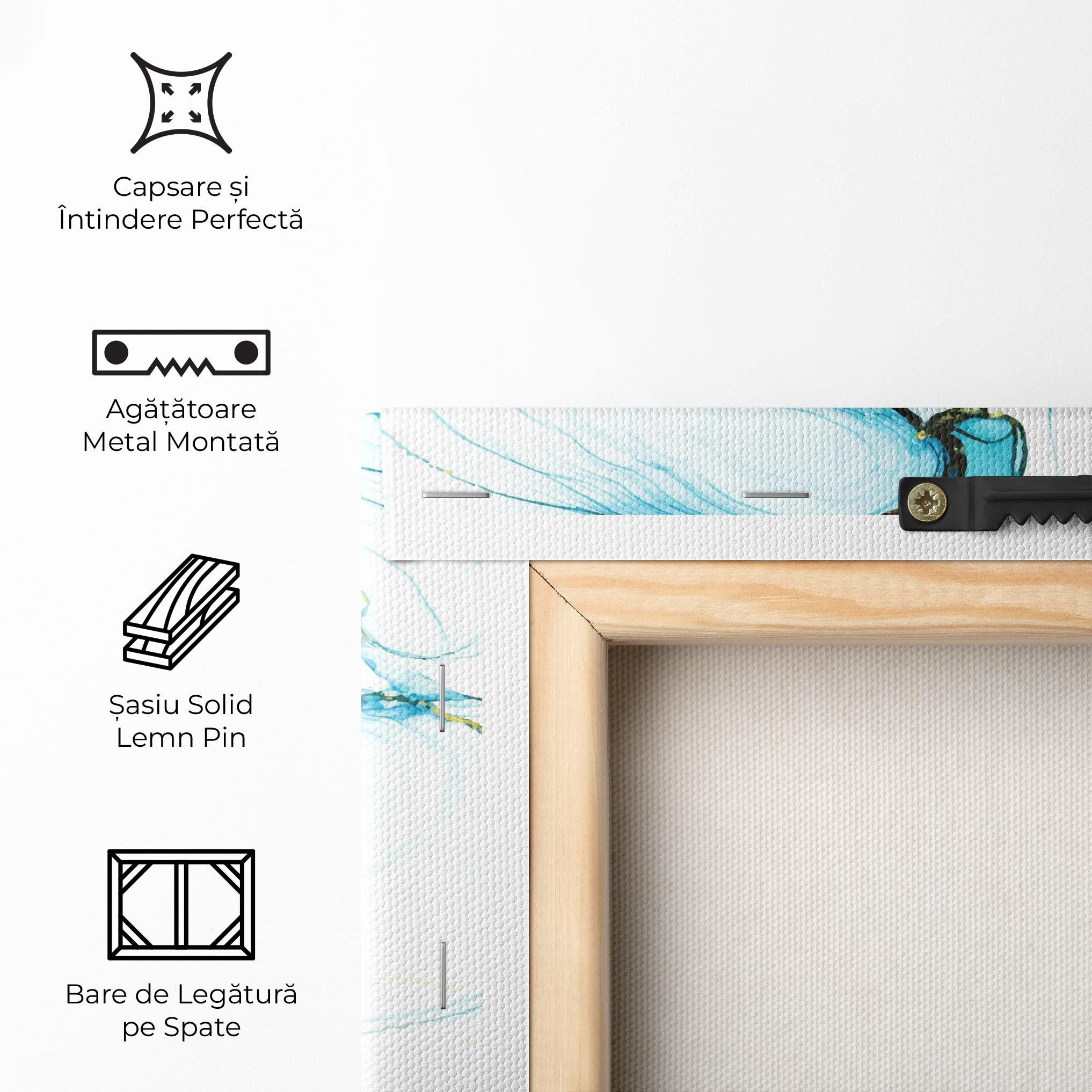 Artistic Gold Blue mockup 5