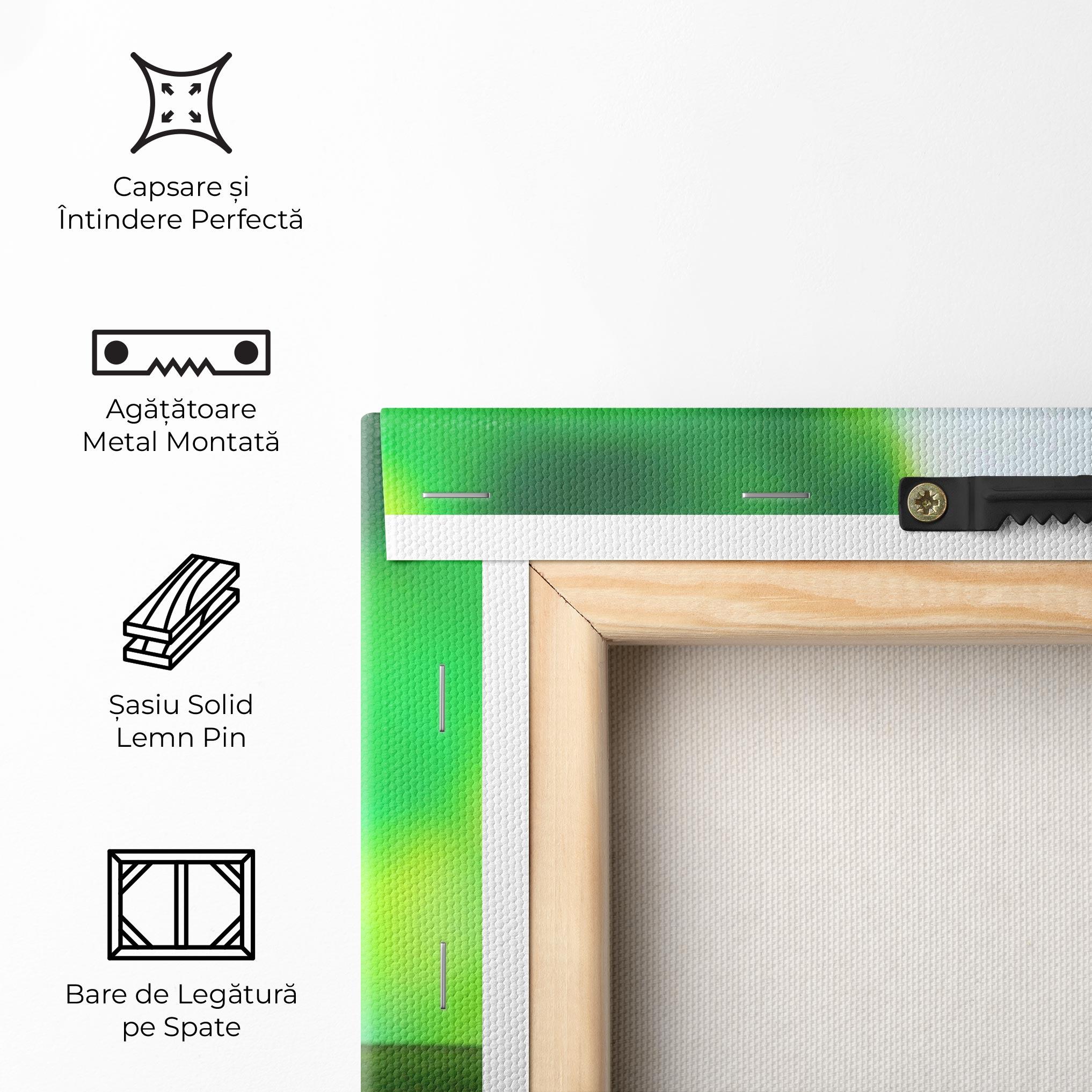 Tablou Canvas Bamboo Fountain mockup 5