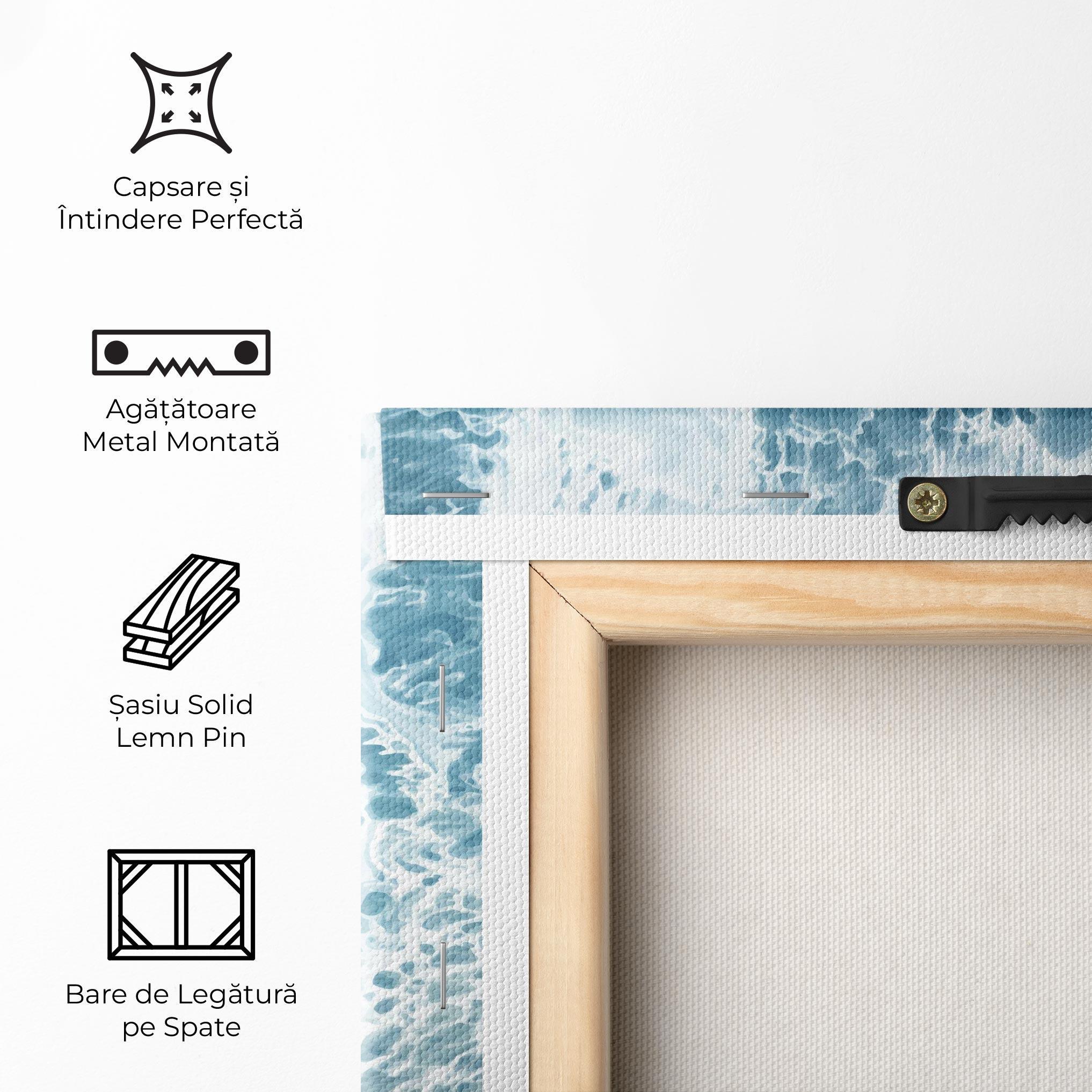 Tablou Canvas Light Blue Ocean mockup 5