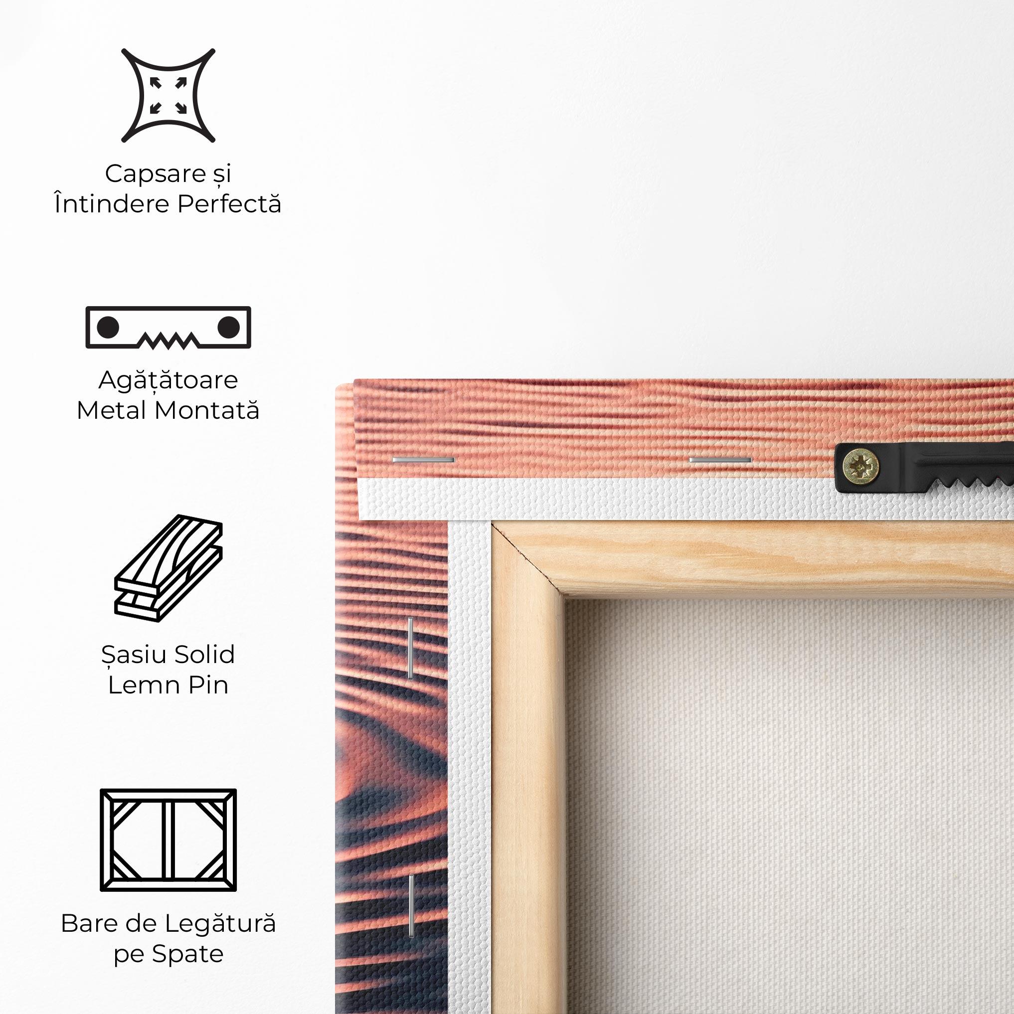 Tablou Canvas Red Blue Water mockup 5