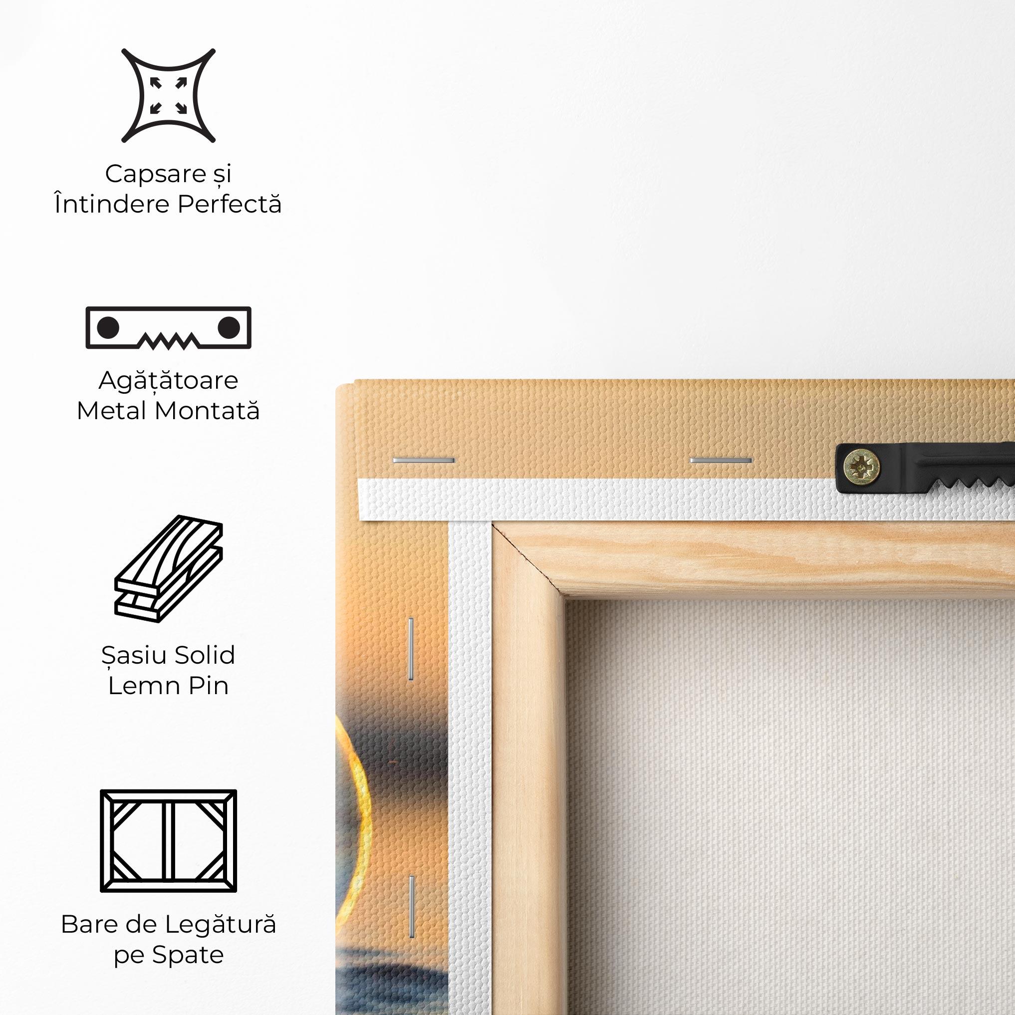 Tablou Canvas Water Bubble Reflecting mockup 5