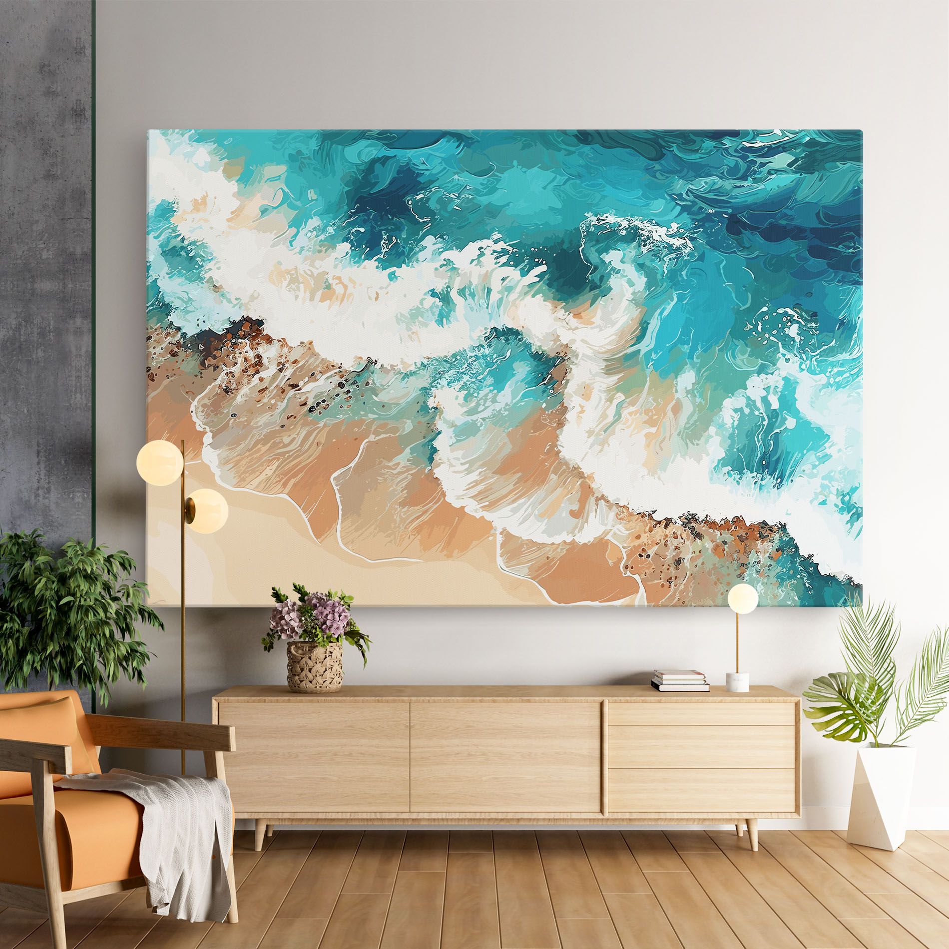 Artistic Waves mockup 9