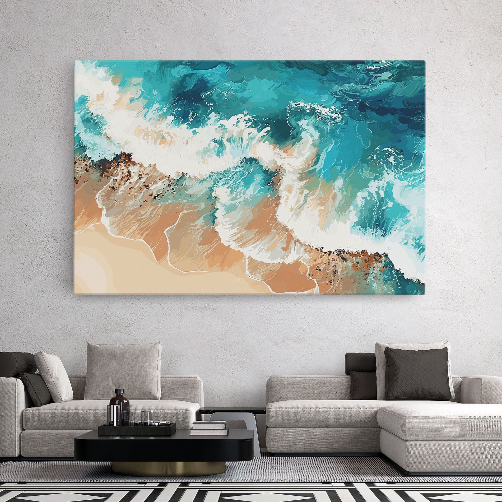 Artistic Waves mockup 2