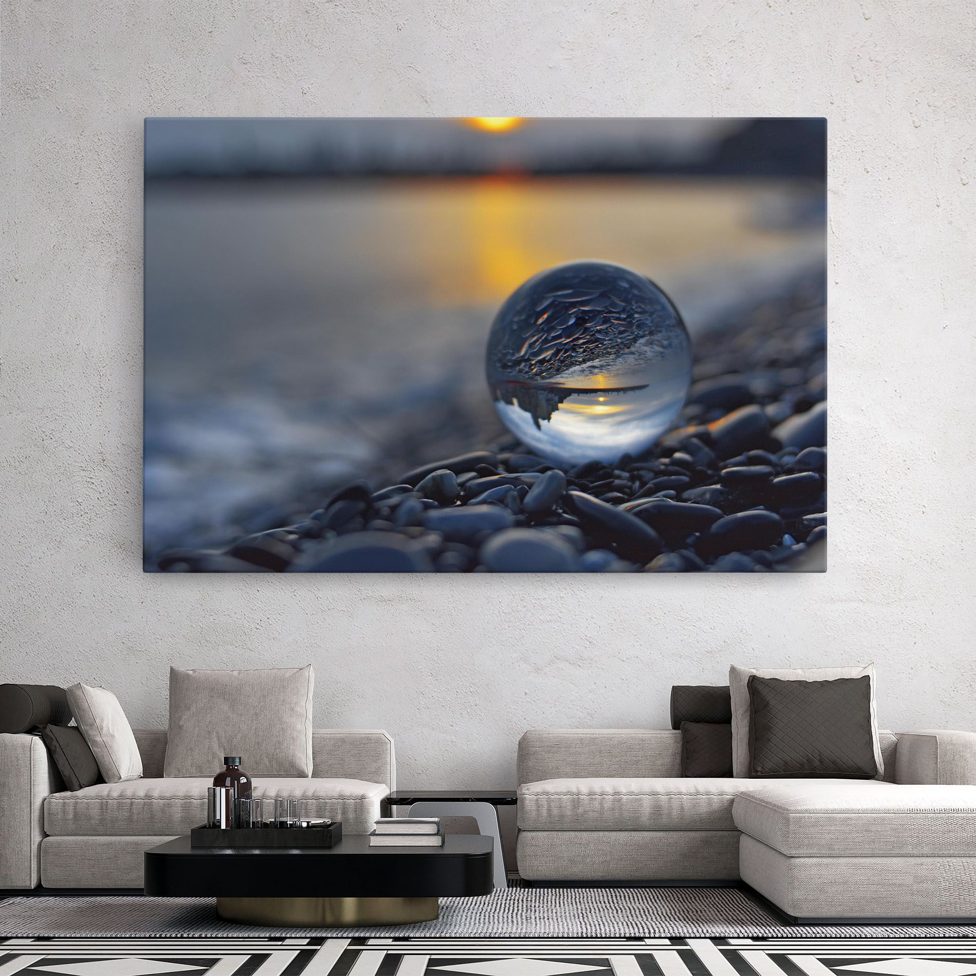 Sunset Lensball mockup 2