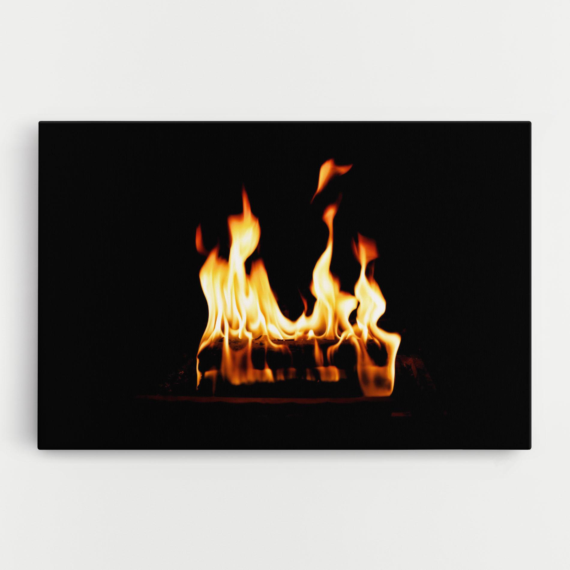 Tablou Canvas Calm Fire mockup 0