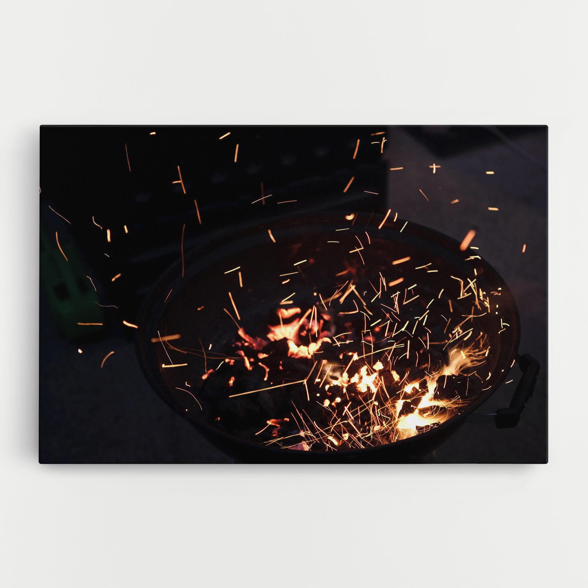 Tablou Canvas Fire Little Lights mockup 0