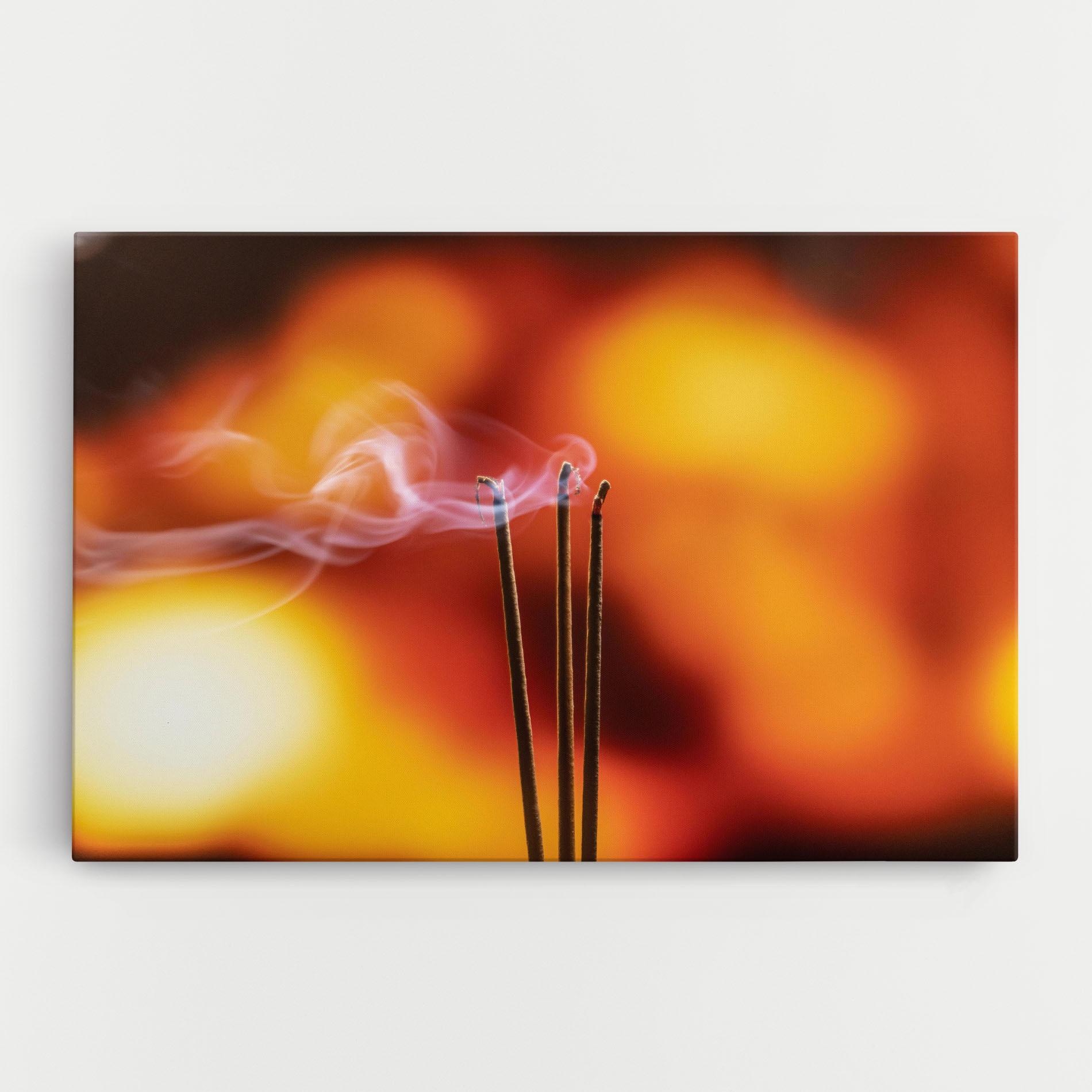 Tablou Canvas Sticks Burning mockup 0