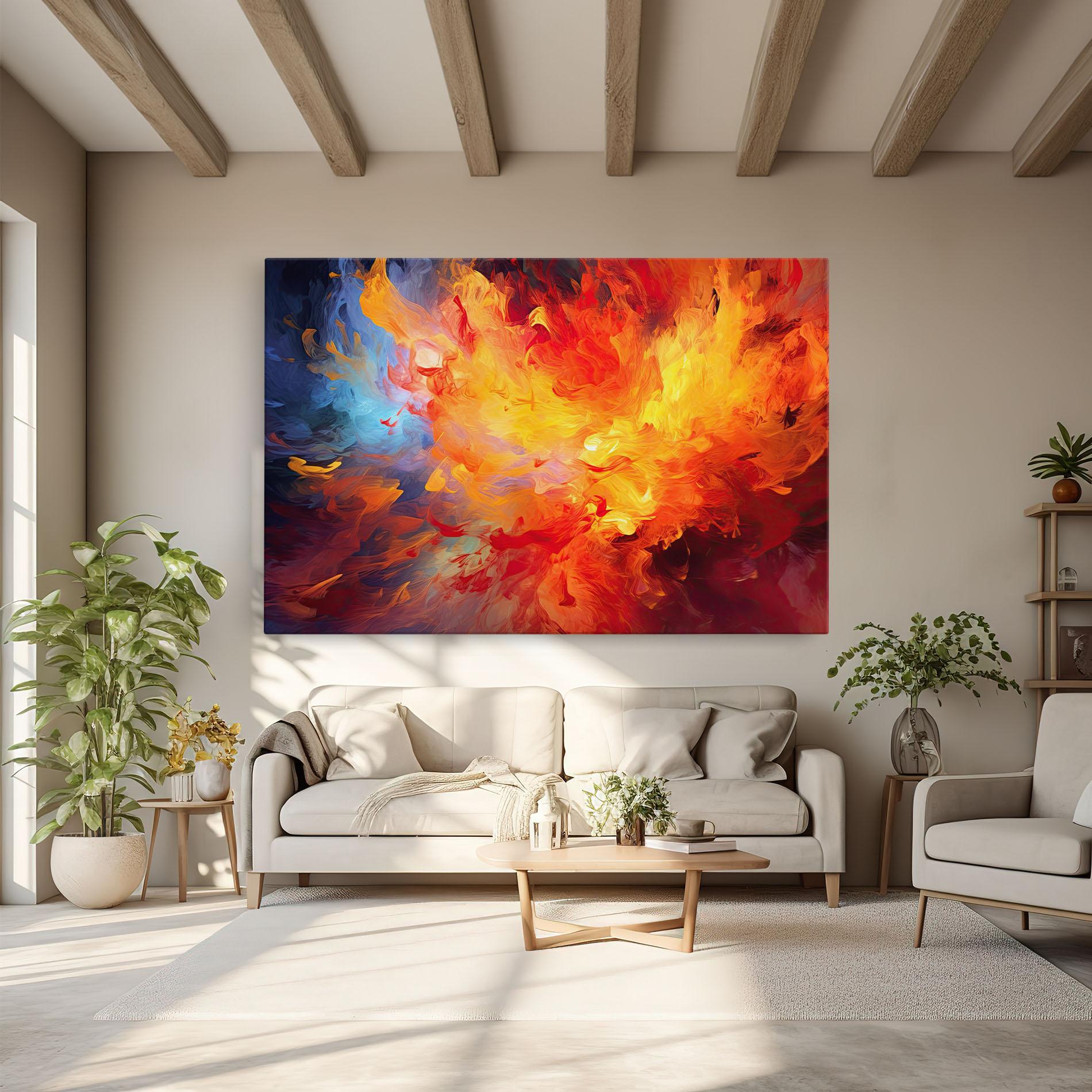 Tablou Canvas Ignite Radiance mockup 6