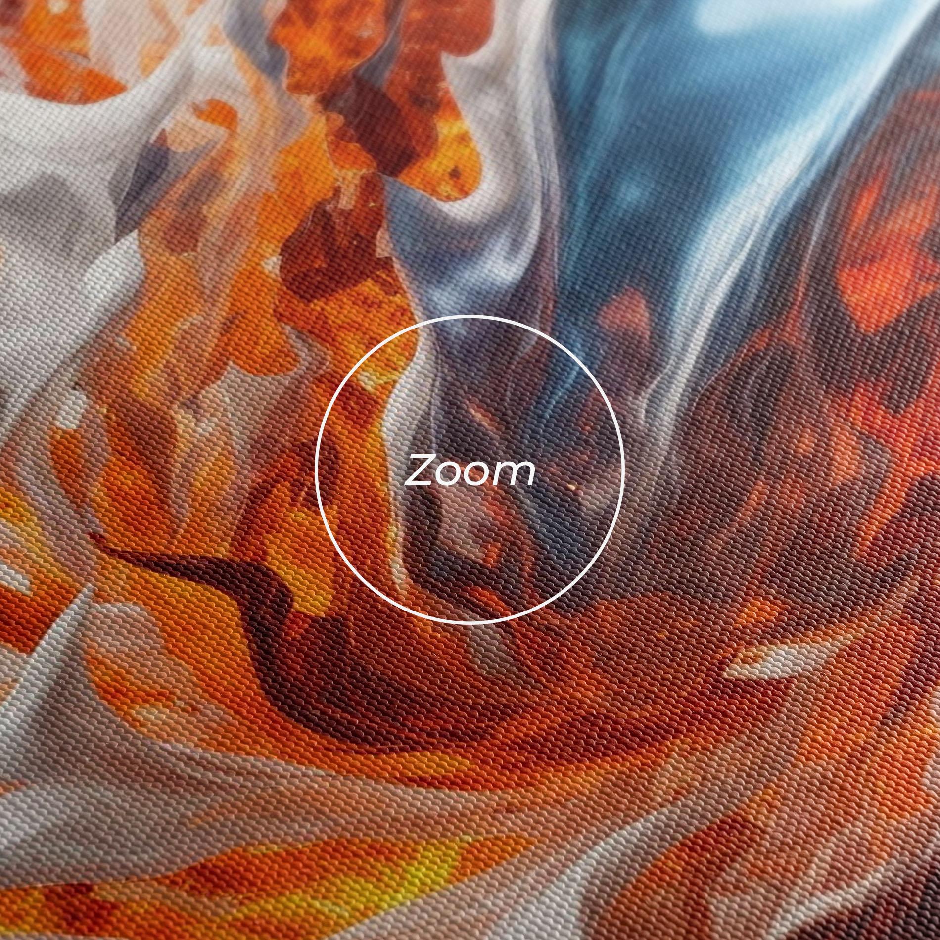 Tablou Canvas Flame Rase mockup 3