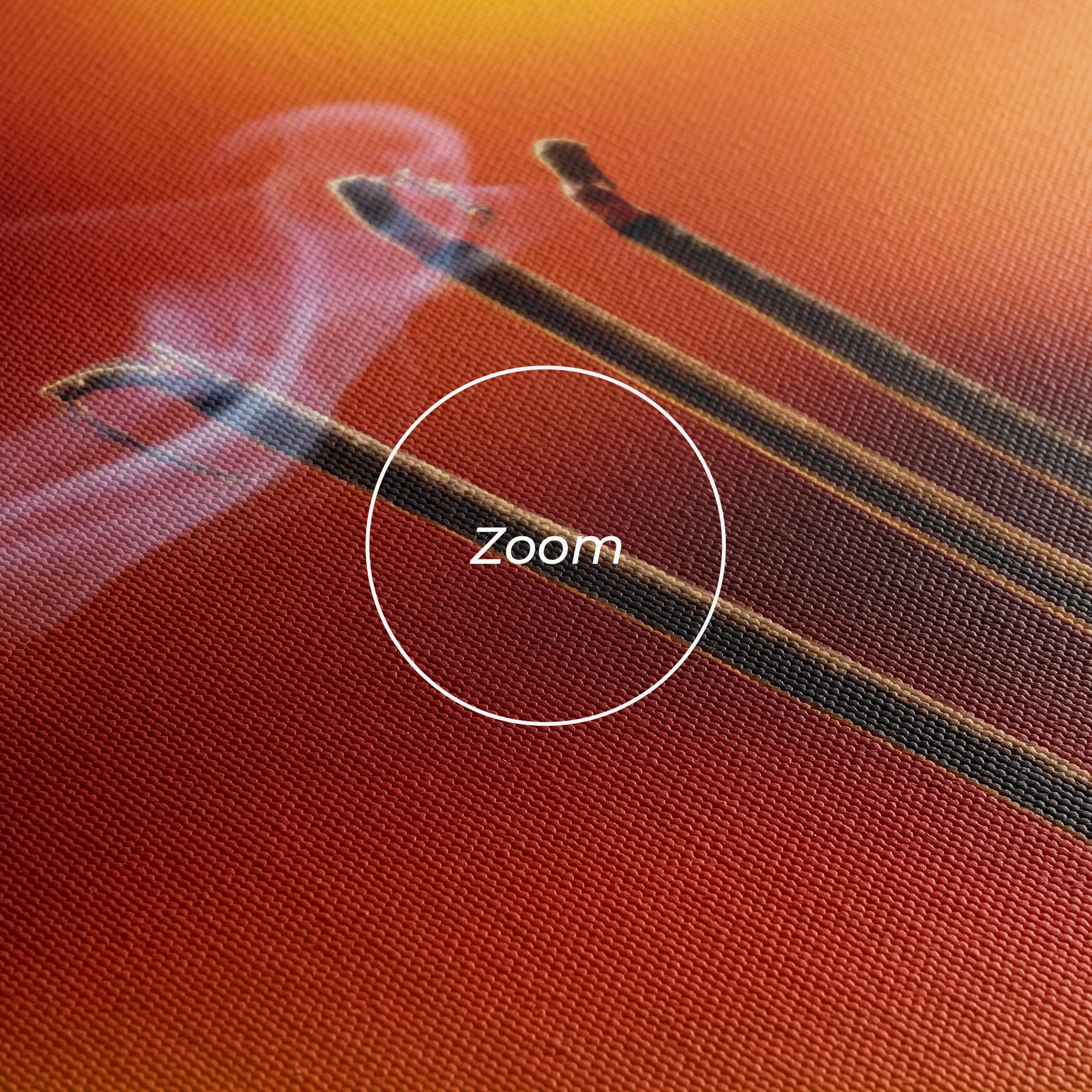 Tablou Canvas Sticks Burning mockup 3