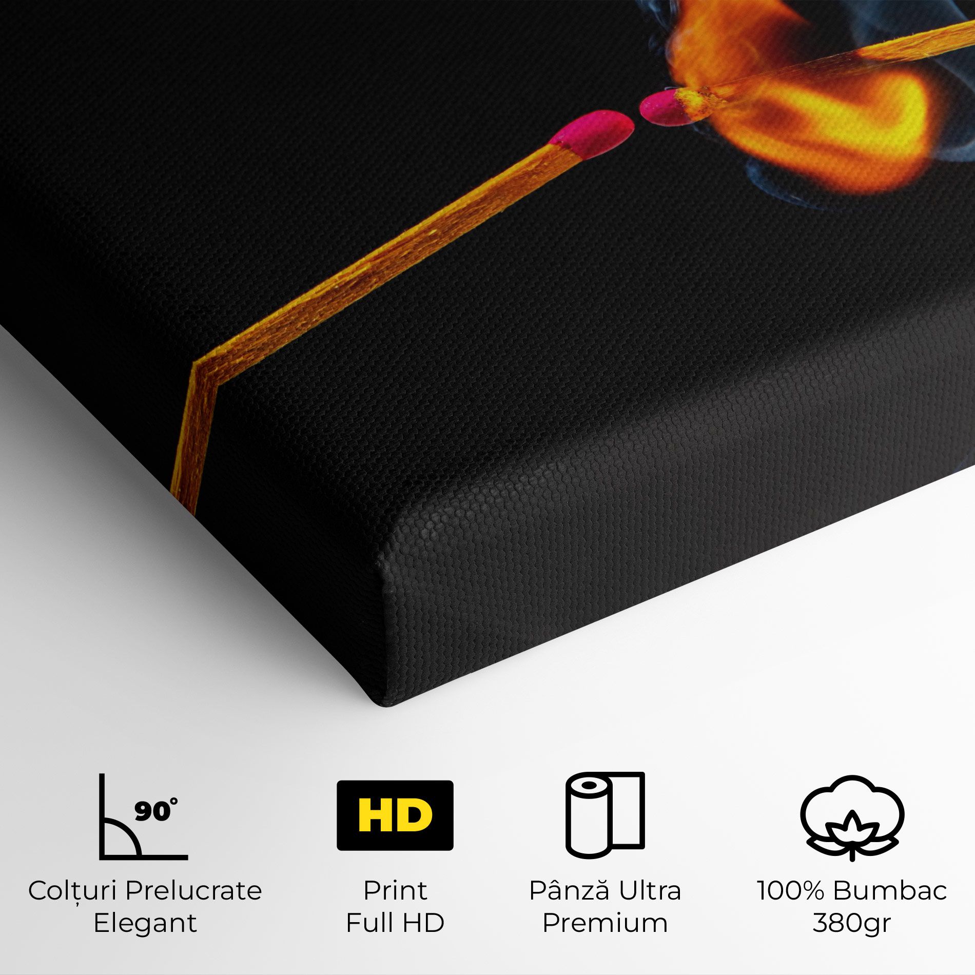 Burning Smoking Match mockup 4