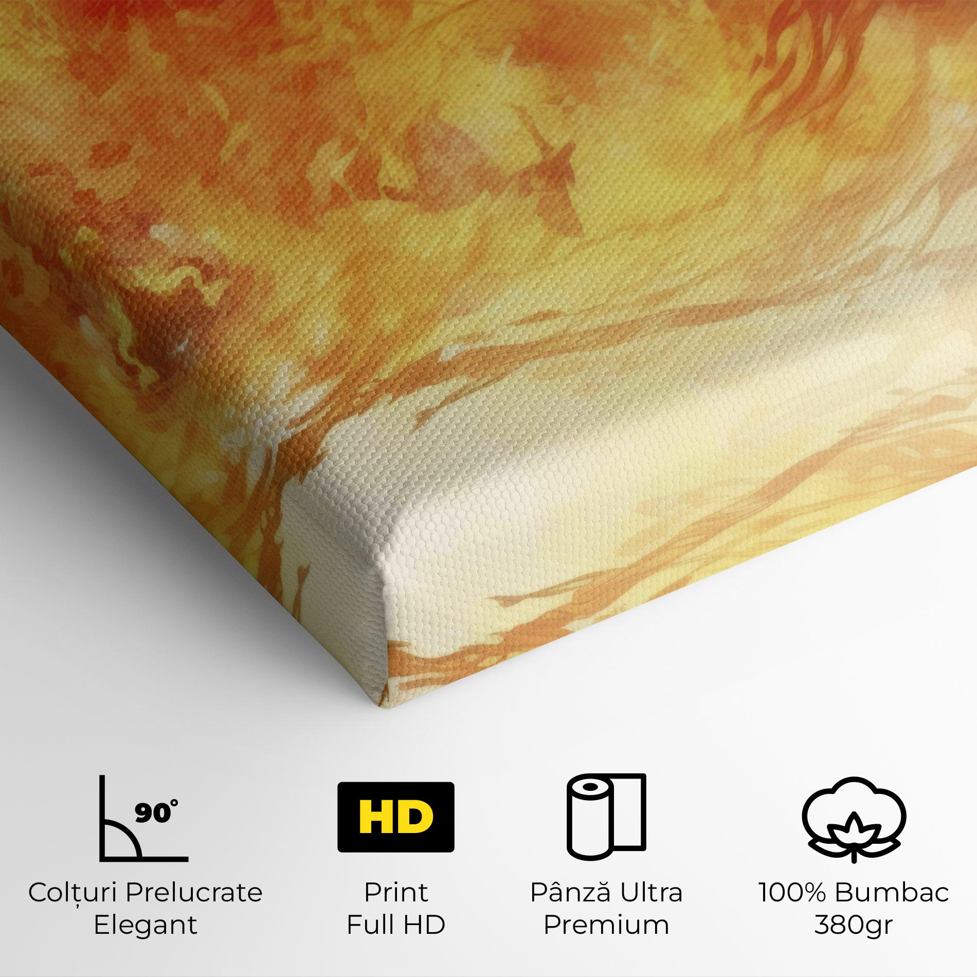 Tablou Canvas Burning Sparkle mockup 4