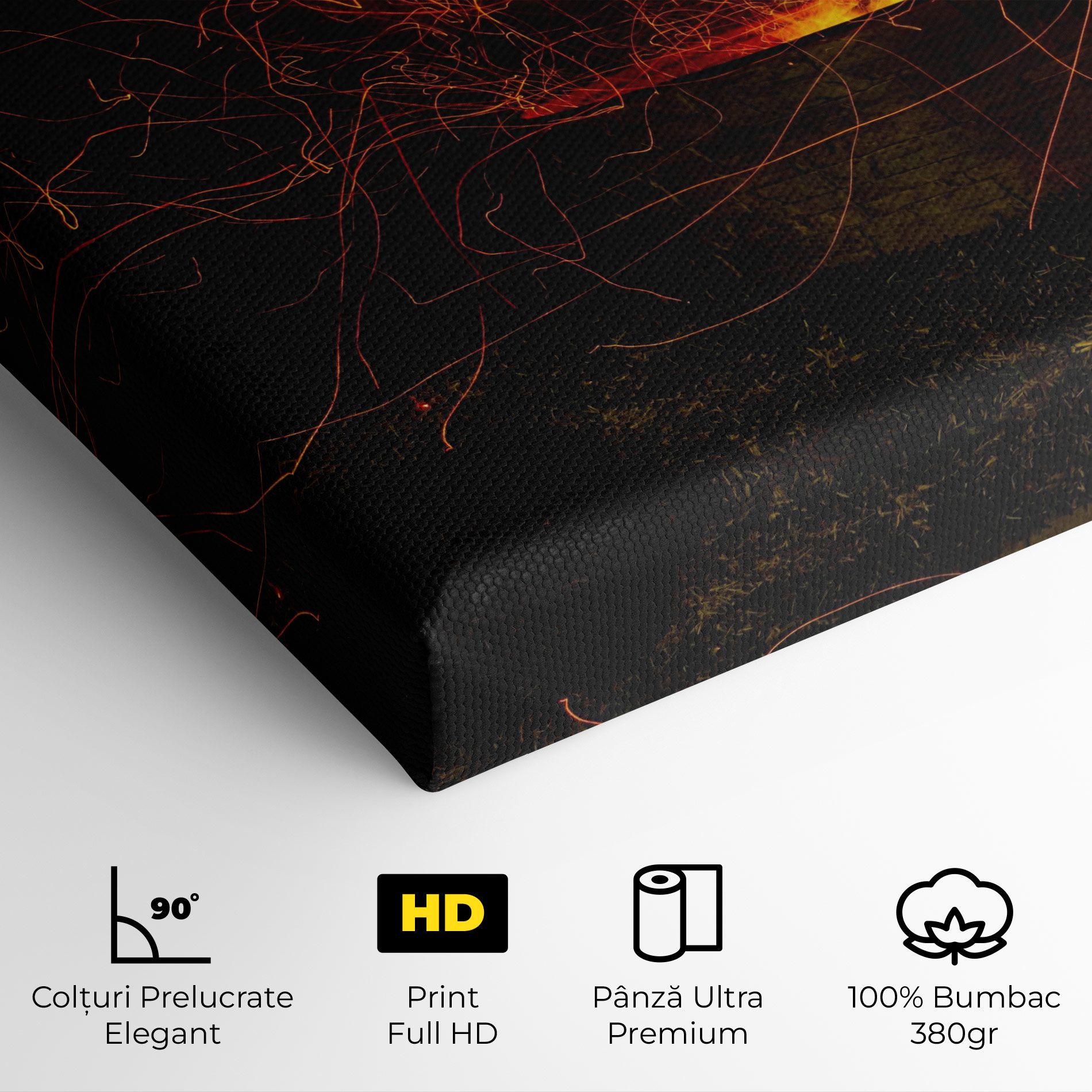 Fire Drawing Effect mockup 4