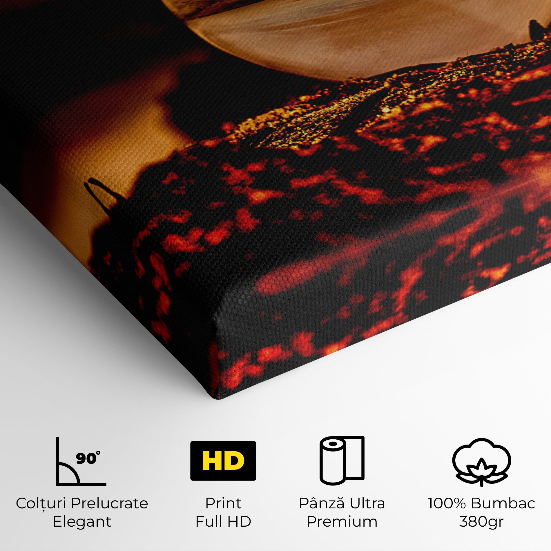 Fire Glass Ball mockup 4