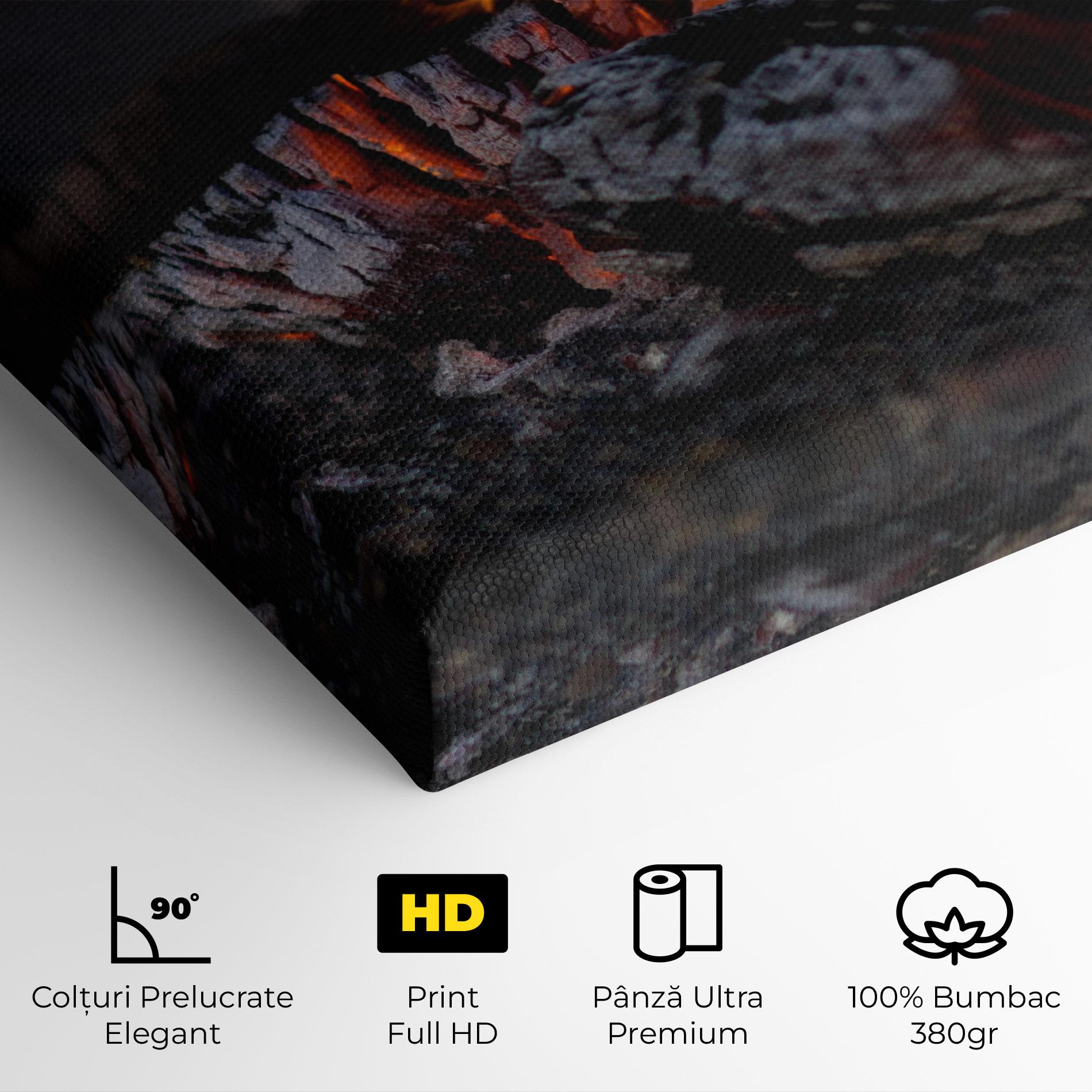 Tablou Canvas Fire Start mockup 4
