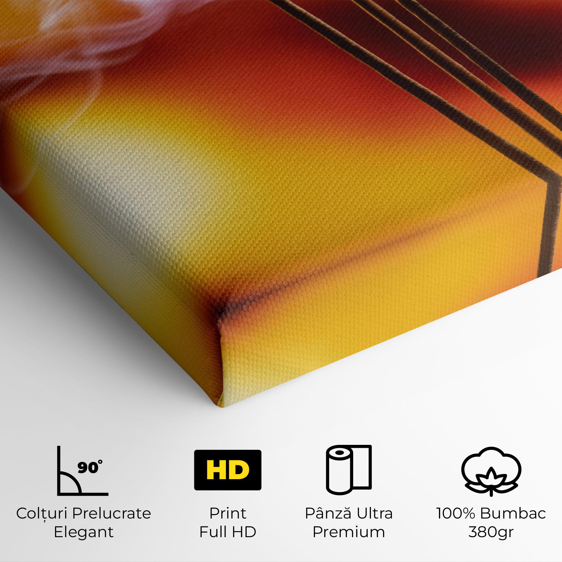 Tablou Canvas Sticks Burning mockup 4
