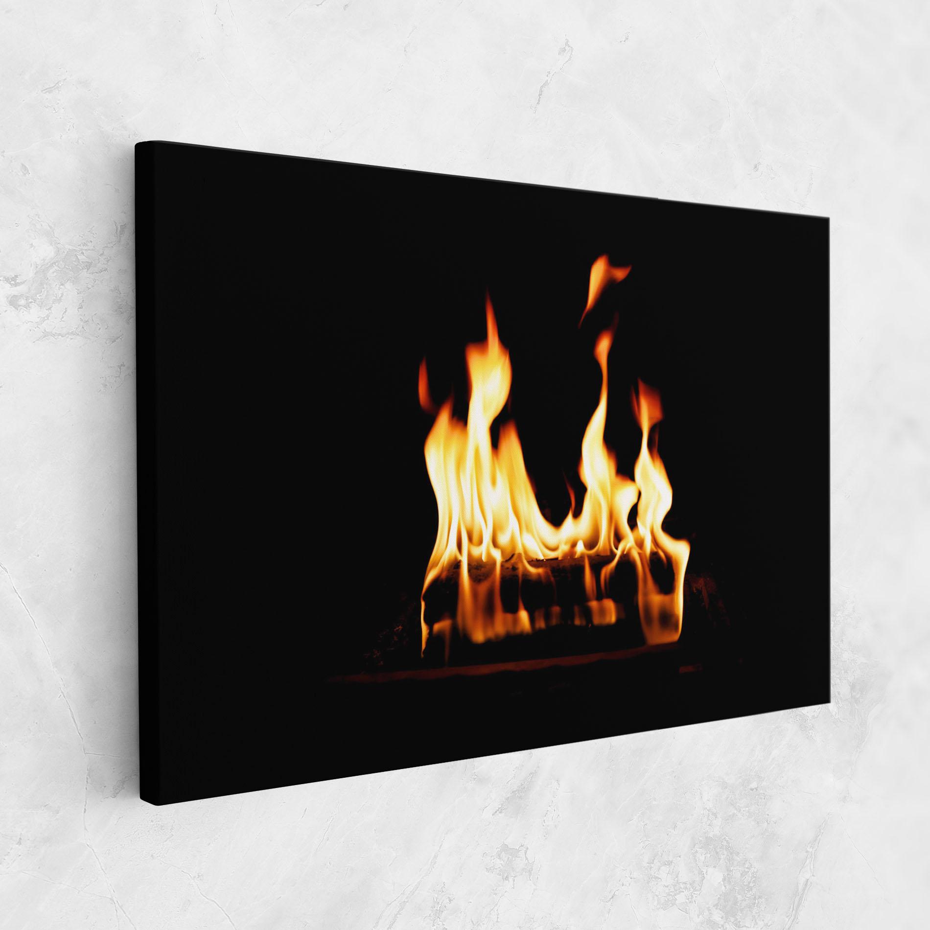 Tablou Canvas Calm Fire mockup 1