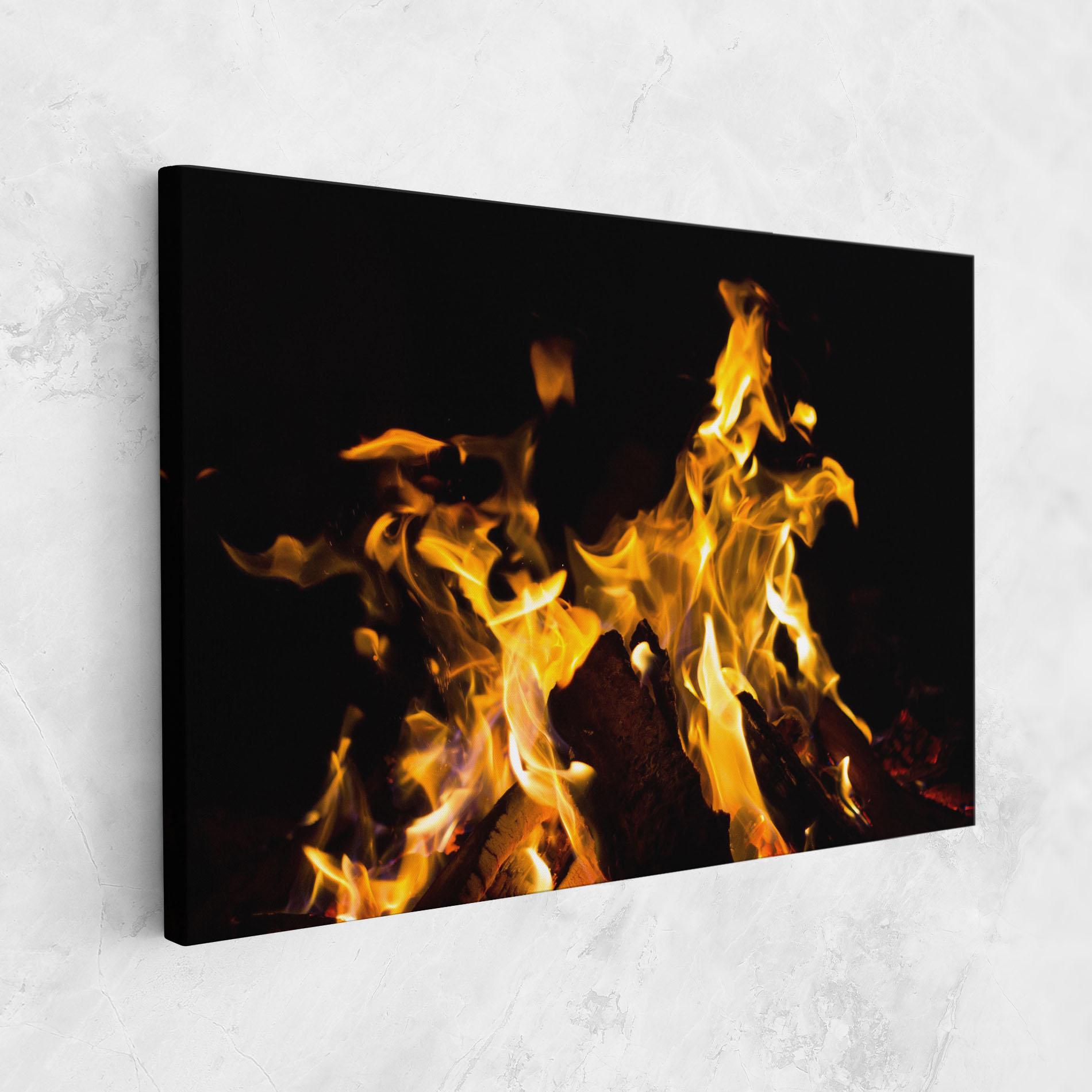 Tablou Canvas Fire Dance mockup 1