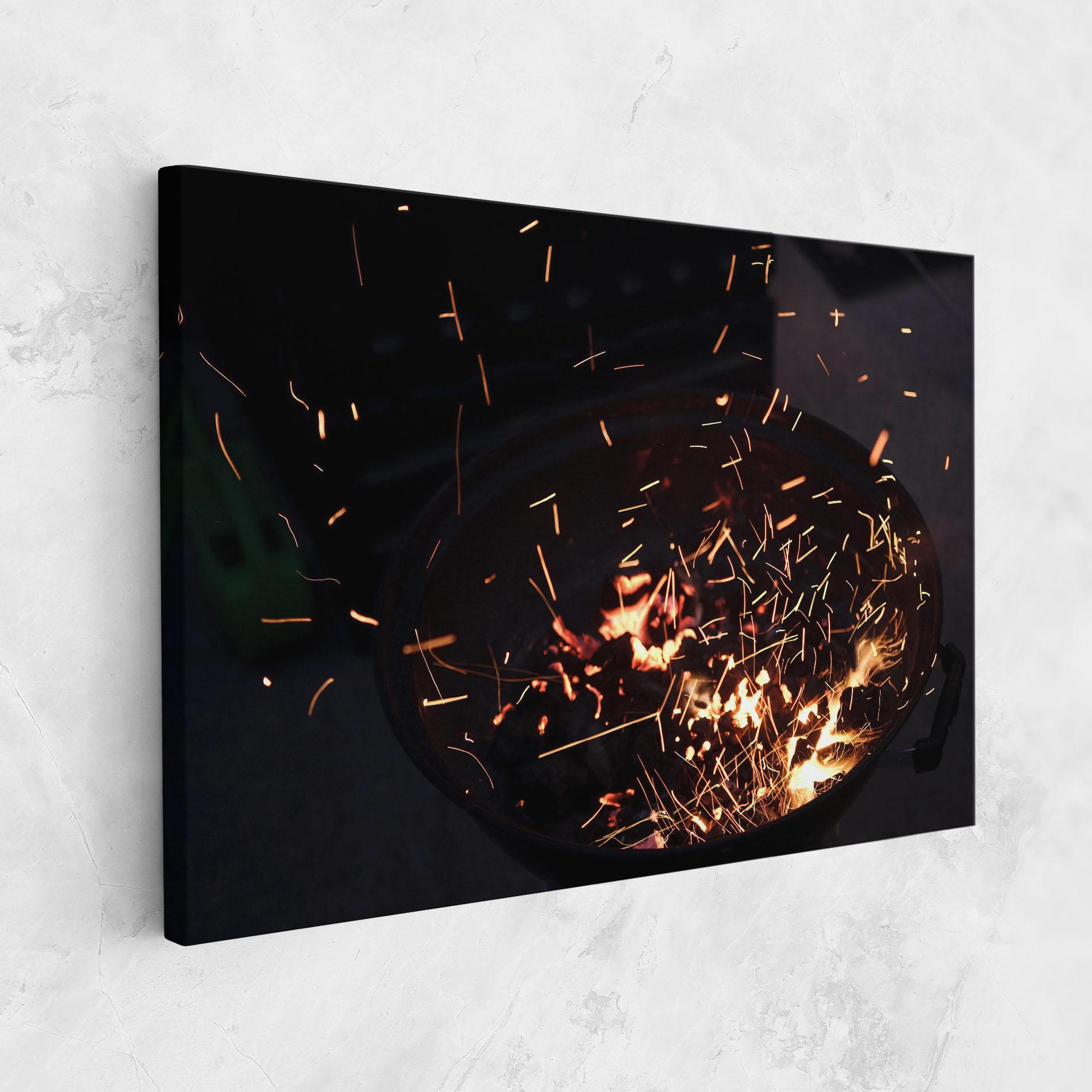 Tablou Canvas Fire Little Lights mockup 1