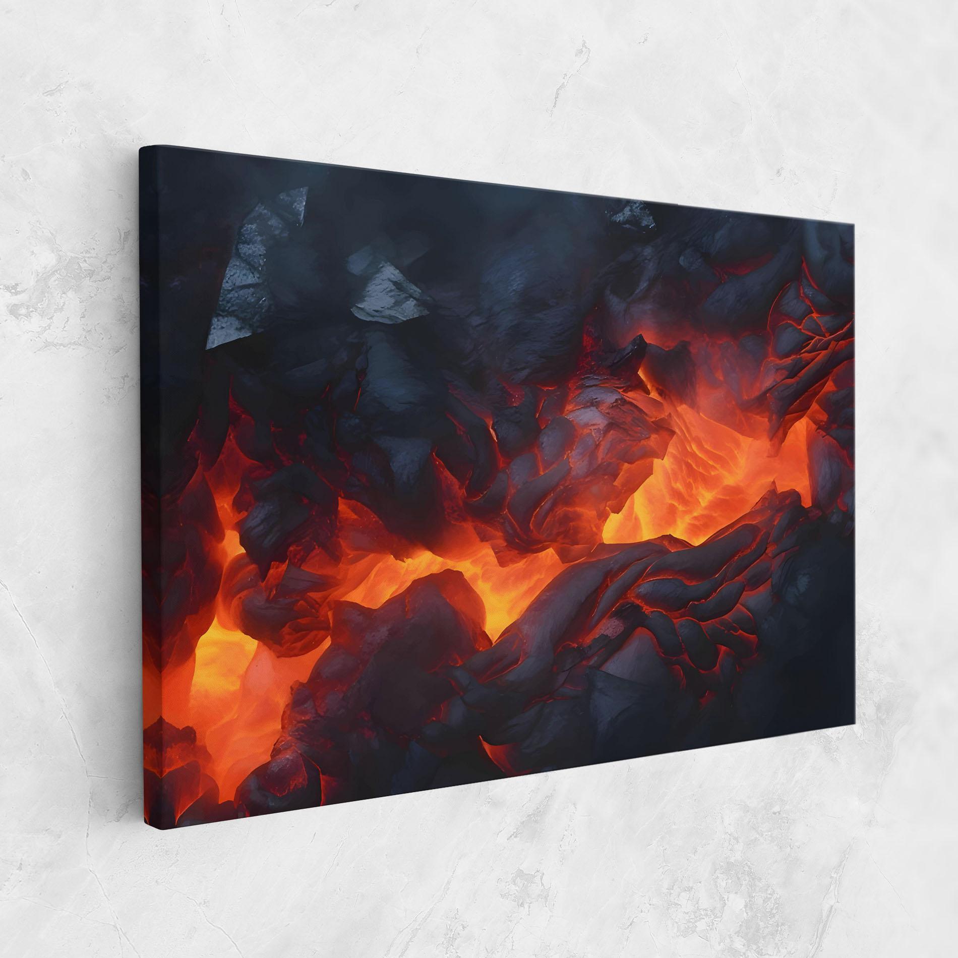 Tablou Canvas Lava Art mockup 1