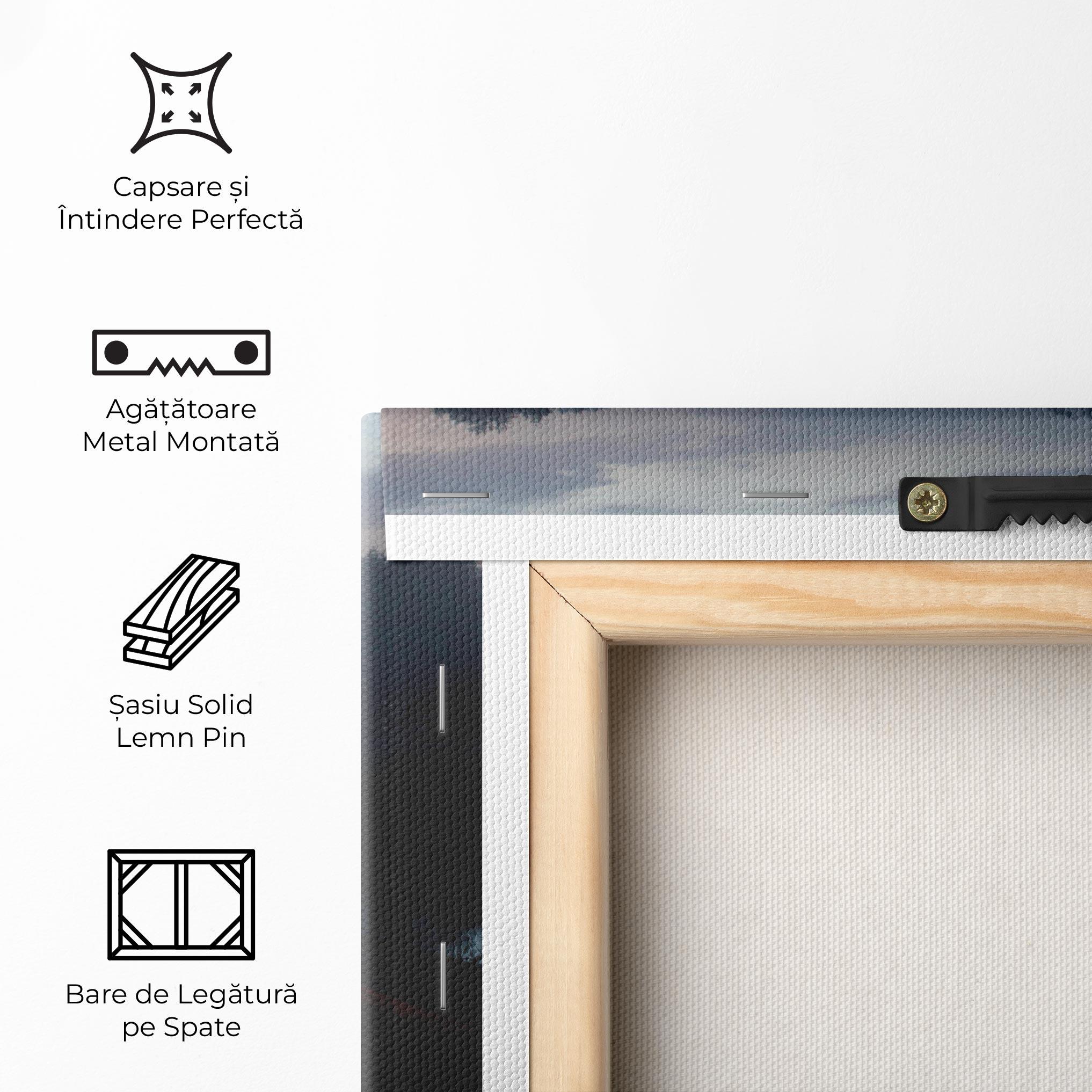 Tablou Canvas Beautiful Fire View mockup 5