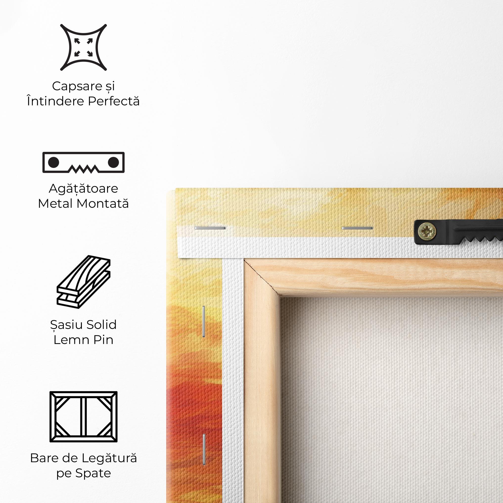 Tablou Canvas Burning Sparkle mockup 5