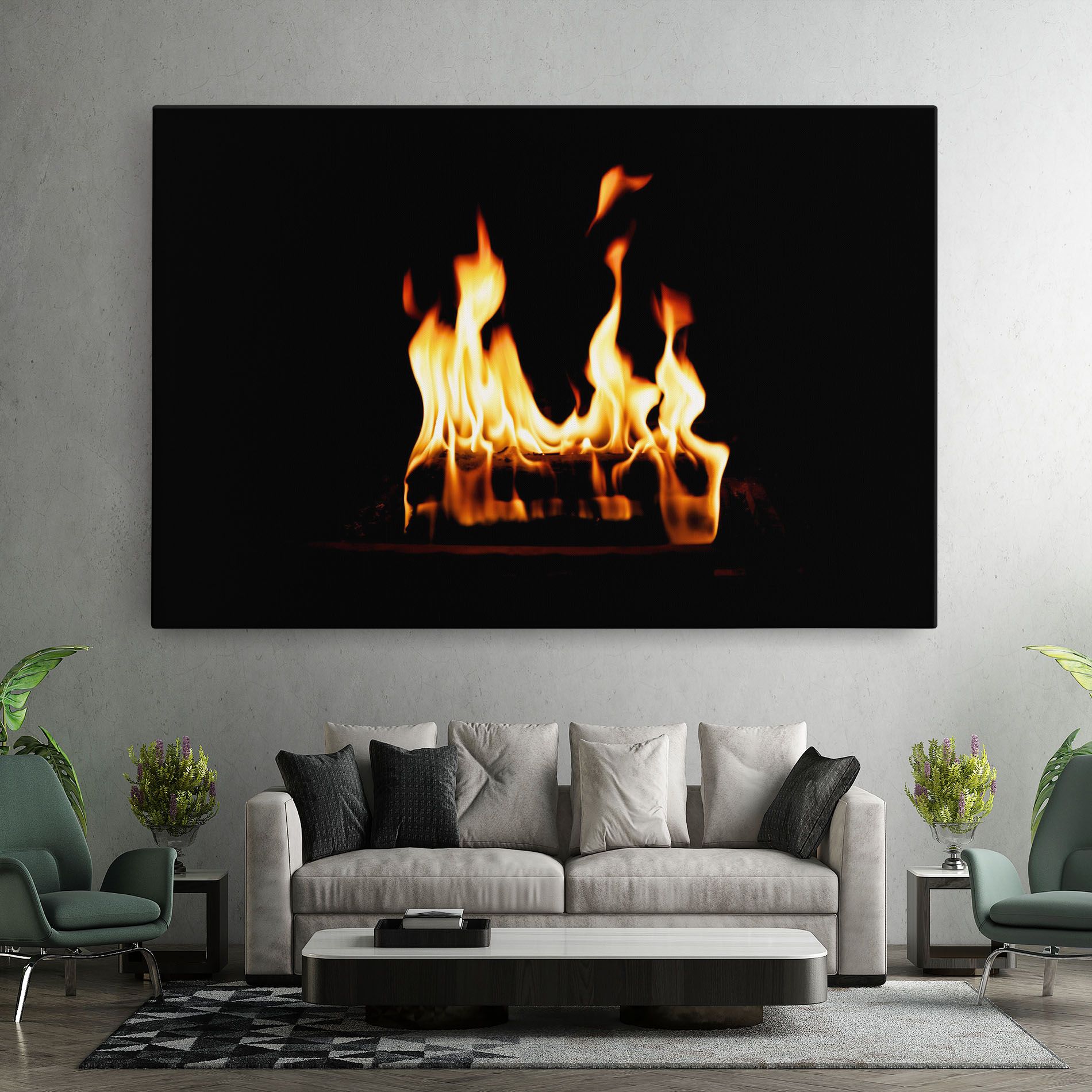 Calm Fire mockup 7