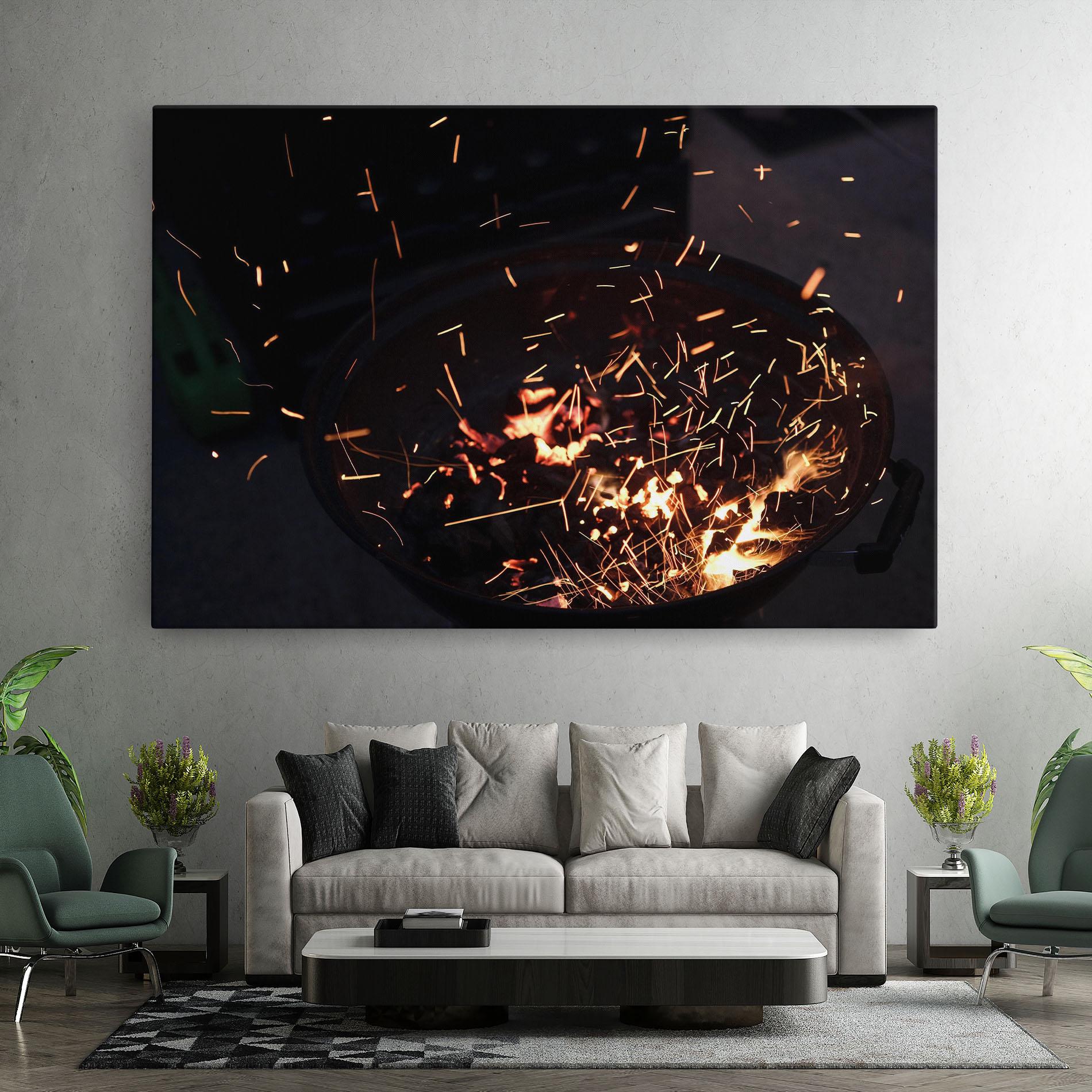 Tablou Canvas Fire Little Lights mockup 7