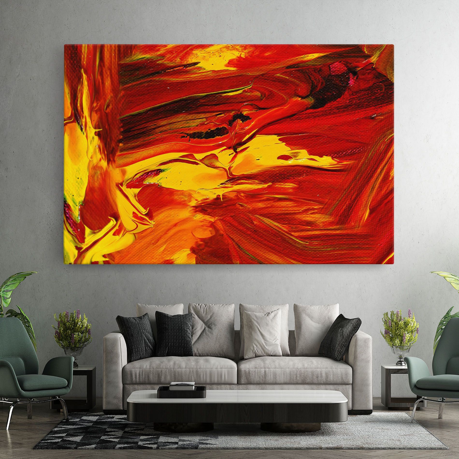 Fire Painting mockup 7