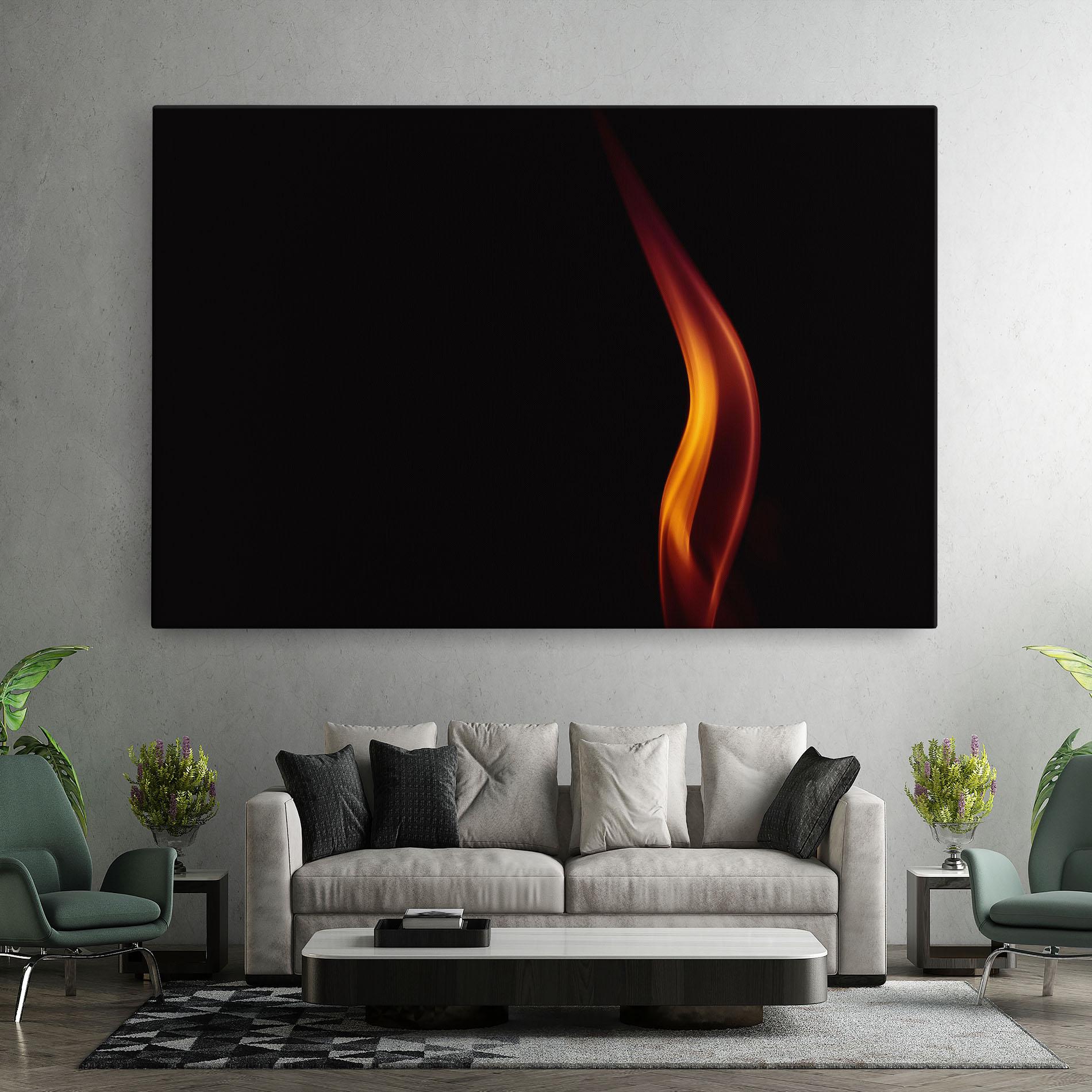 Tablou Canvas Flame Relax mockup 7