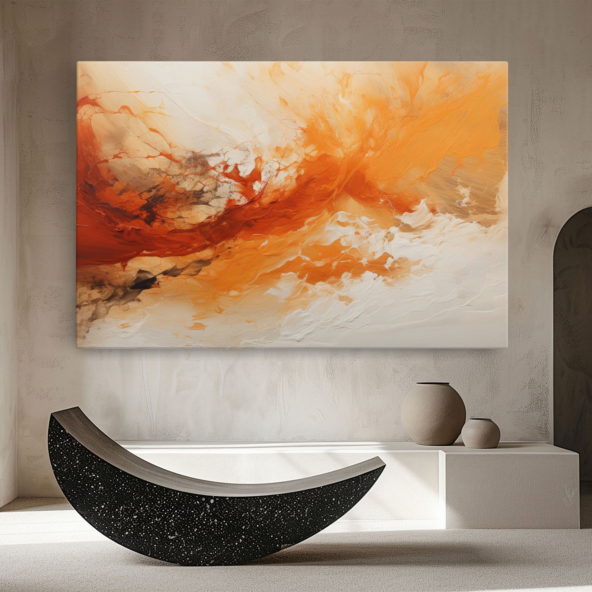 Abstract Fire Painting mockup 8