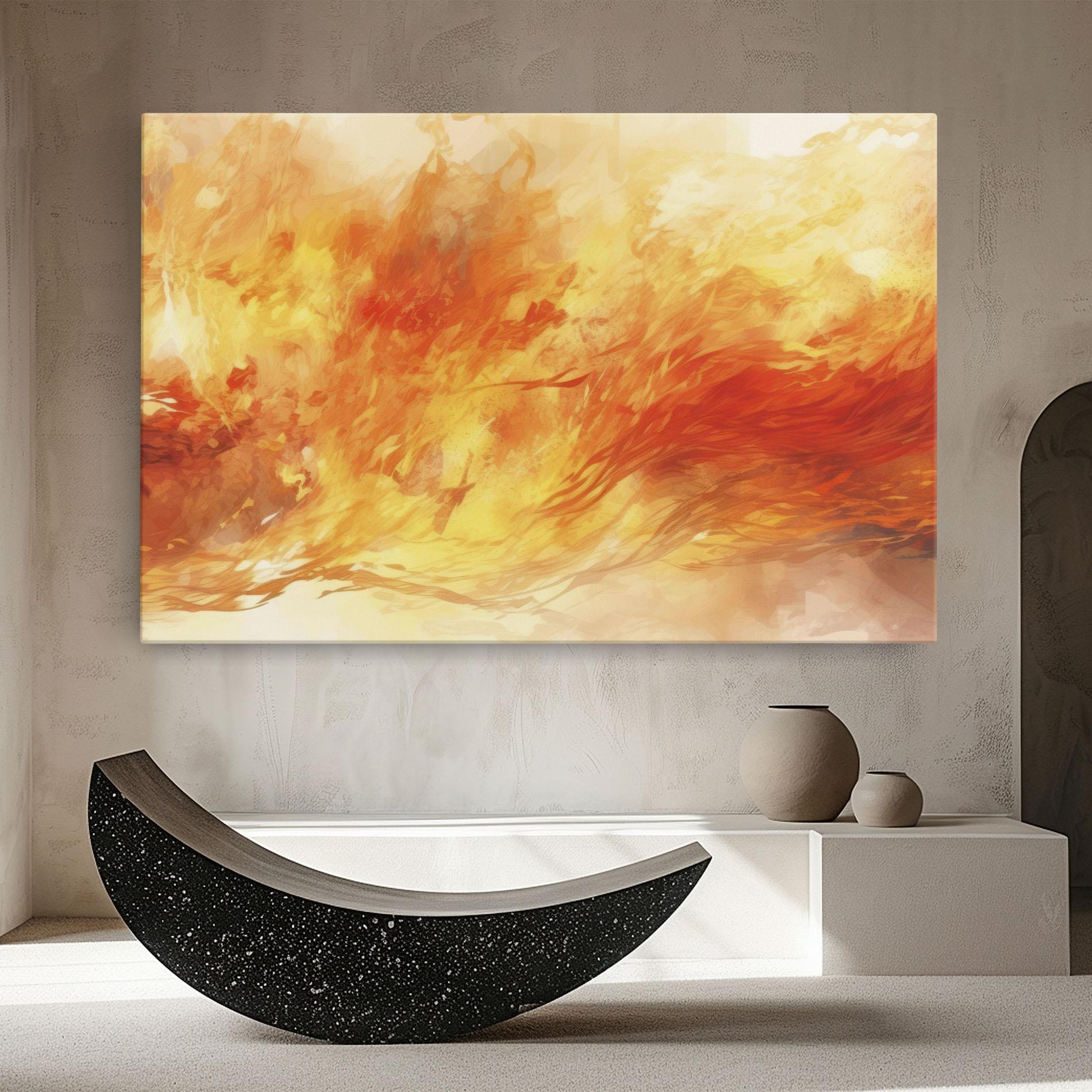 Tablou Canvas Burning Sparkle mockup 8