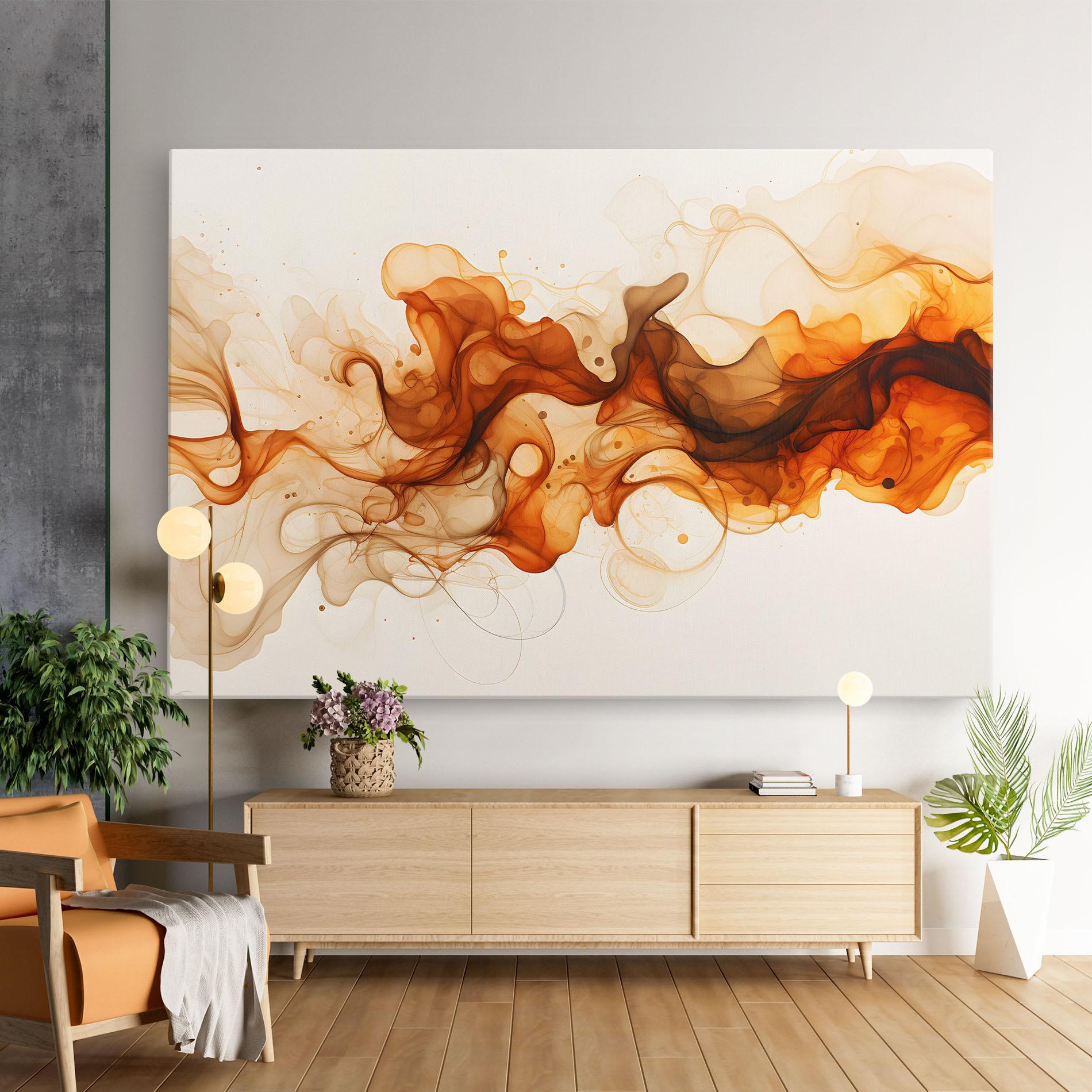 Tablou Canvas Fire Aroma mockup 9