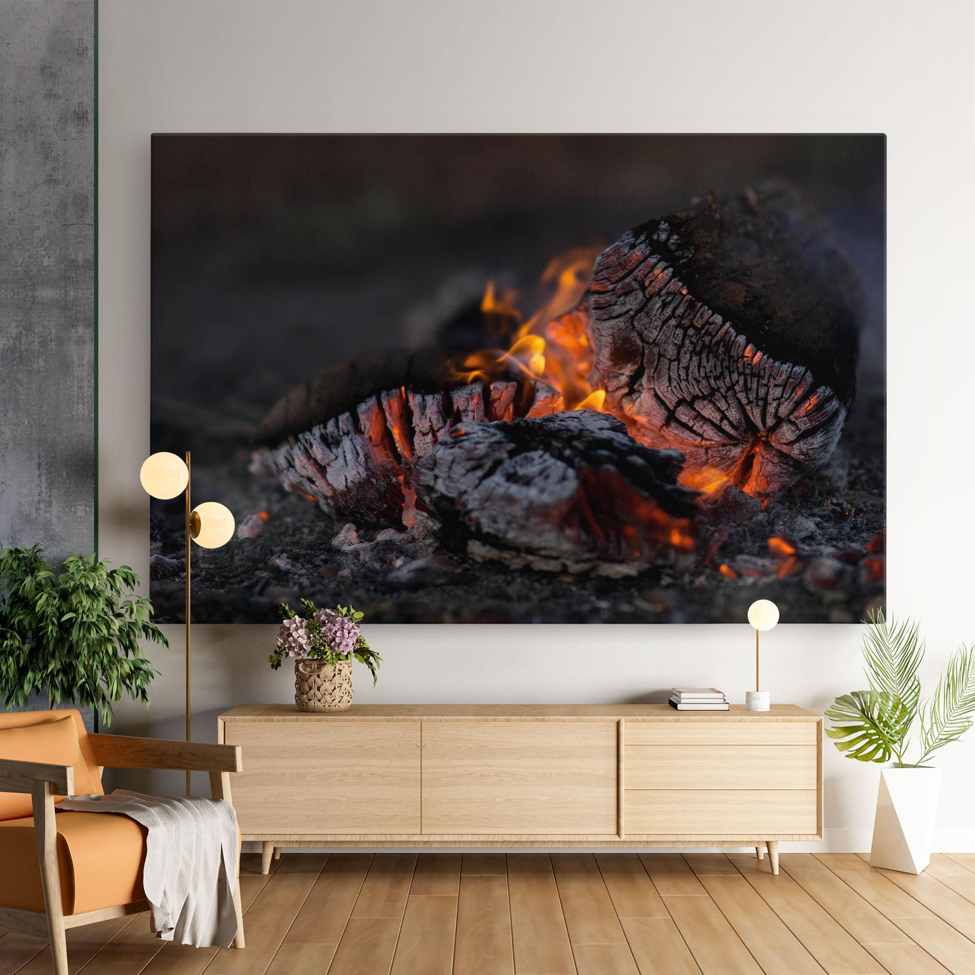 Tablou Canvas Fire Start mockup 9