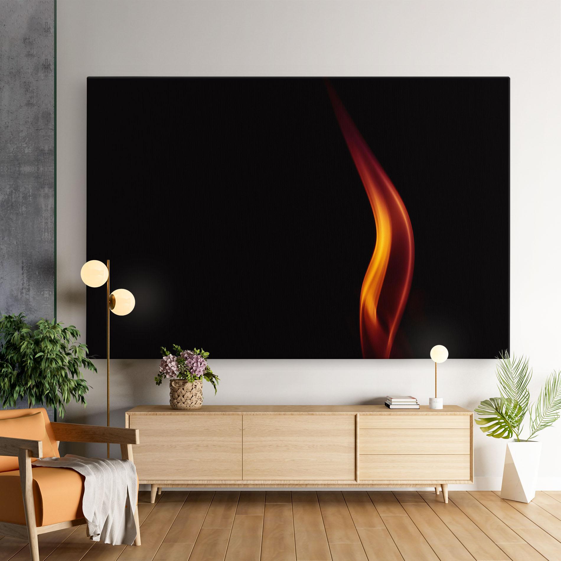 Tablou Canvas Flame Relax mockup 9