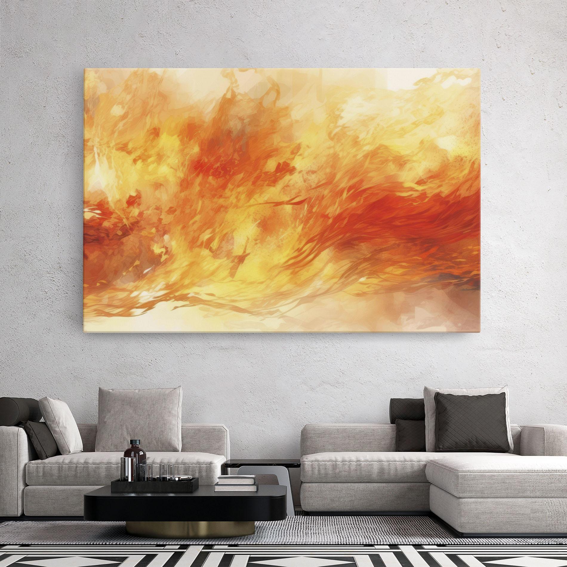 Tablou Canvas Burning Sparkle mockup 2