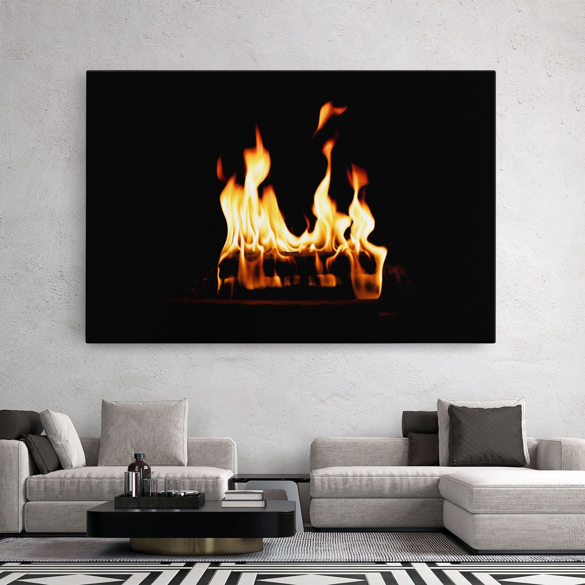 Calm Fire mockup 2