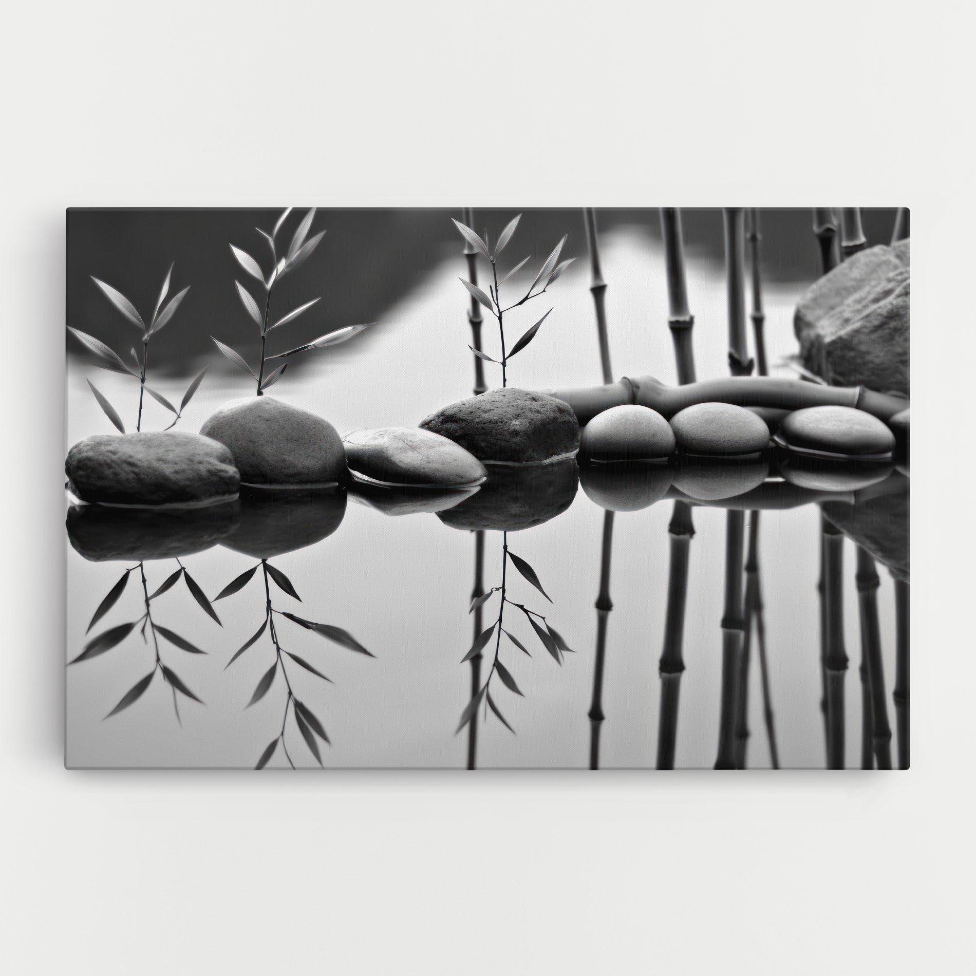 Tablou Canvas Bamboo Lake mockup 0