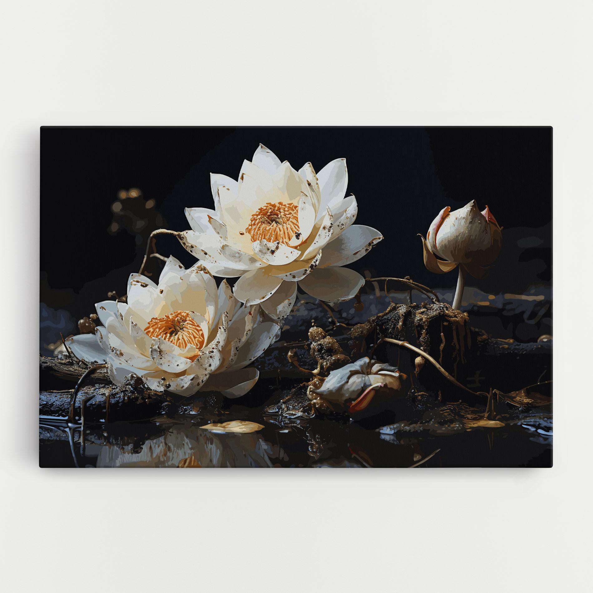 Tablou Canvas Beautiful White Nature mockup 0