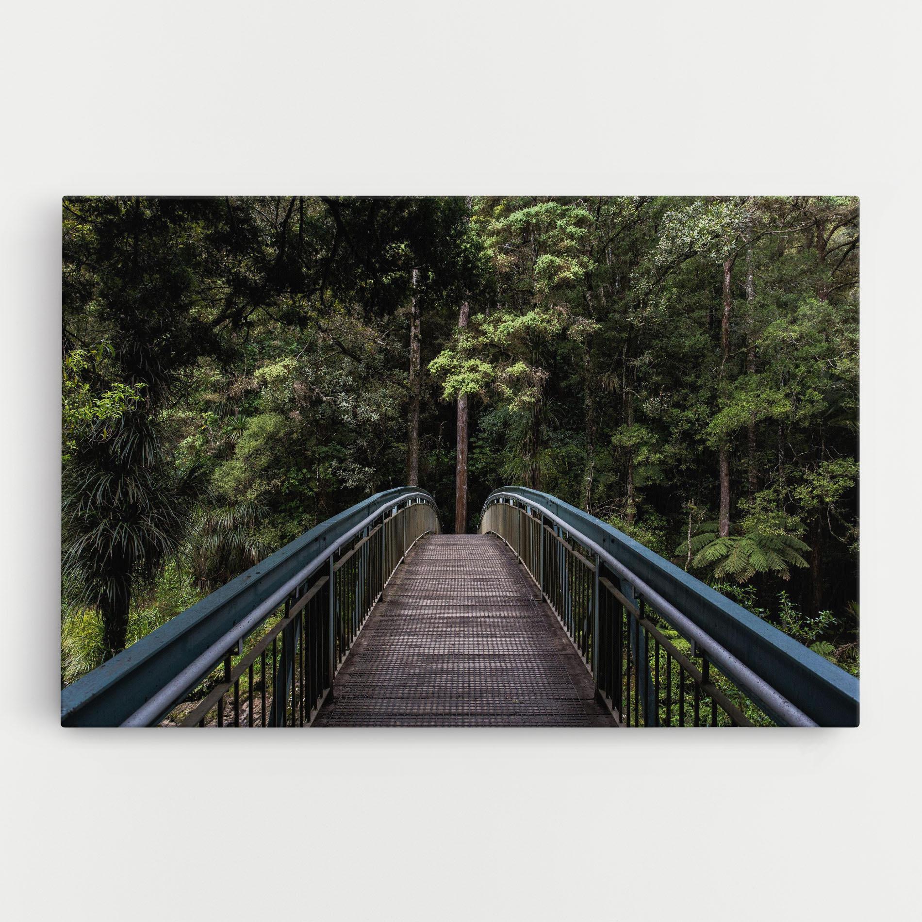 Tablou Canvas Nature Bridge mockup 0