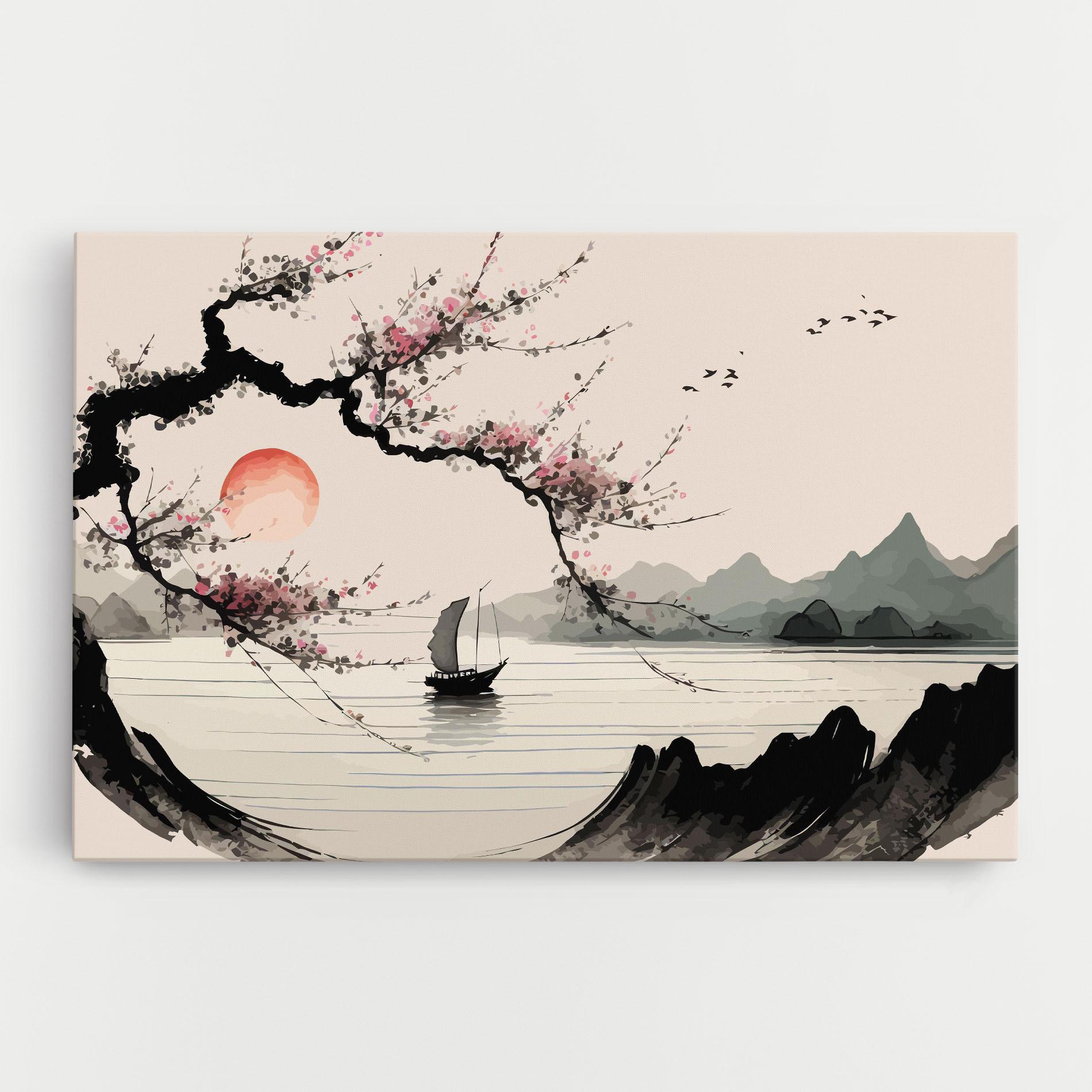 Tablou Canvas Relaxing Nature mockup 0