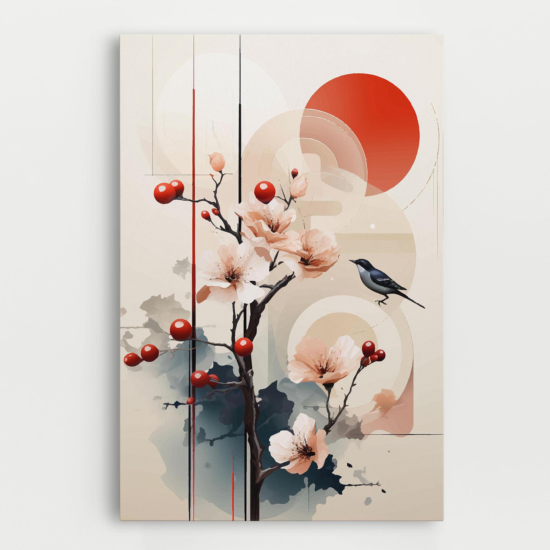 Tablou Canvas Cream Nature mockup 0