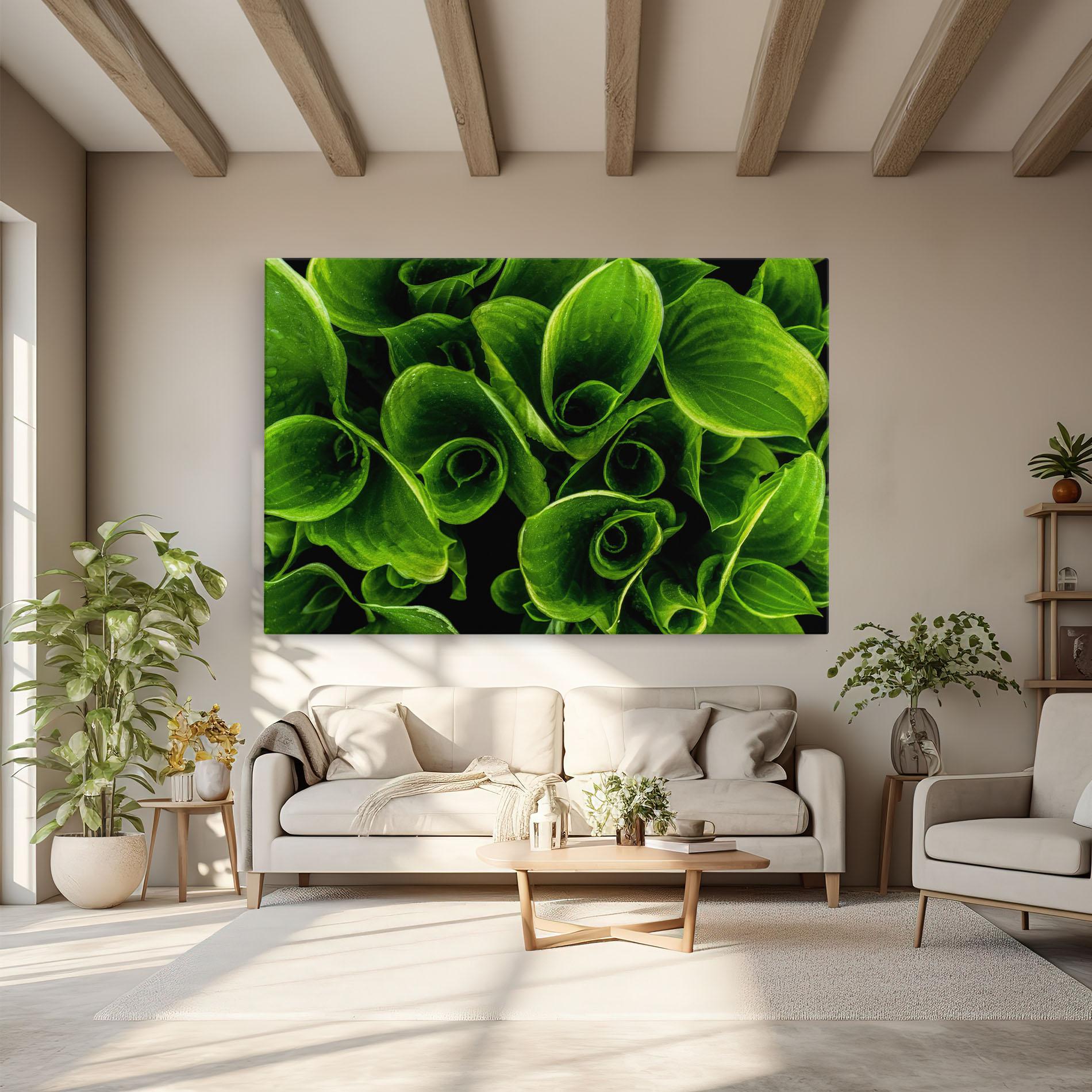 Tablou Canvas Green Nature View mockup 6