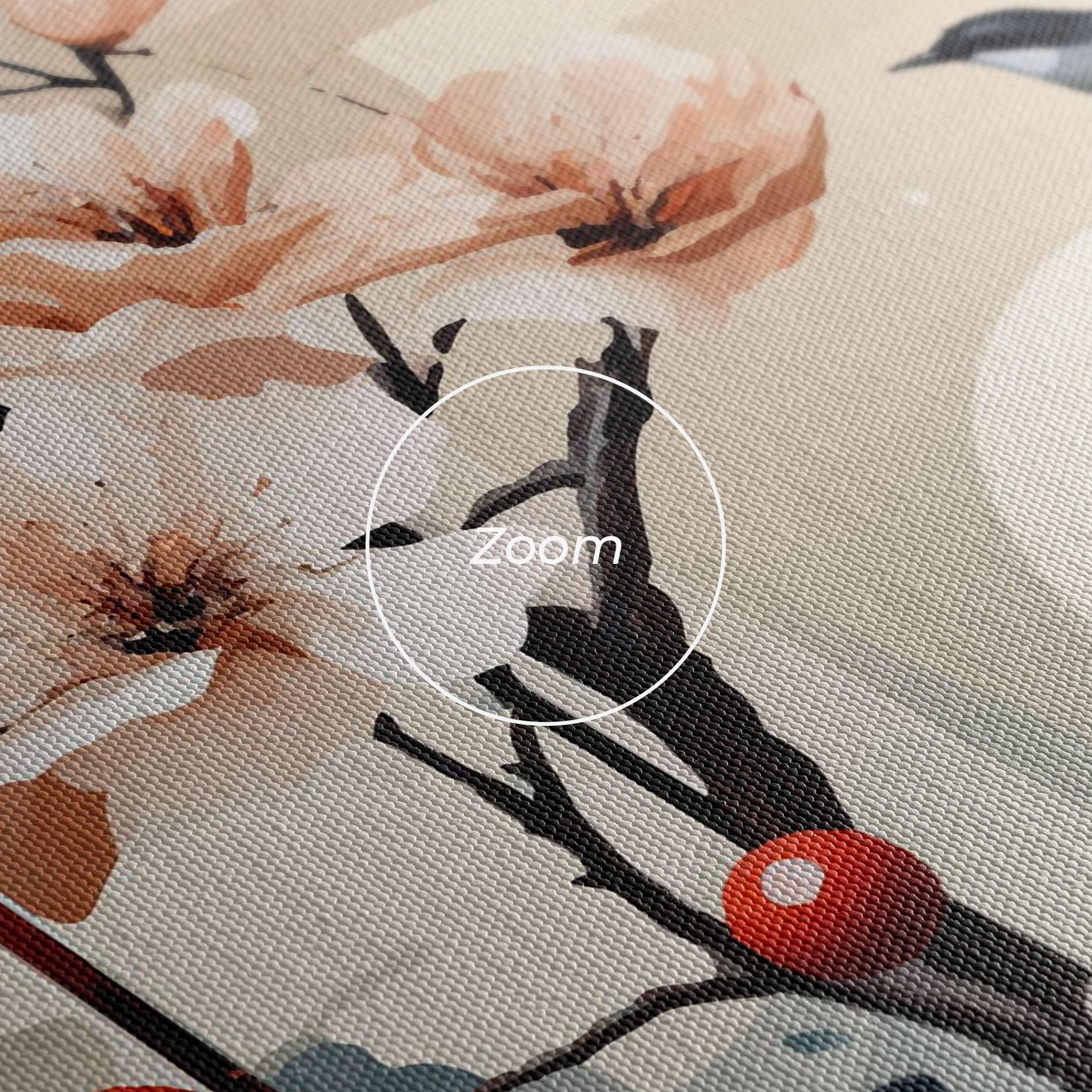 Tablou Canvas Cream Nature mockup 3